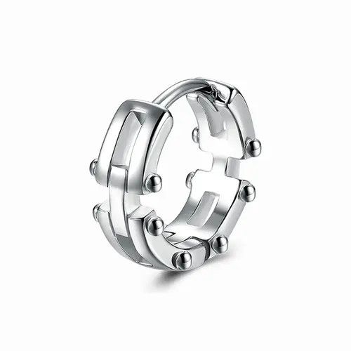 Other Crazy Earrings One Pairs Chrome Jewelry Size ONE SIZE - 3 Thumbnail