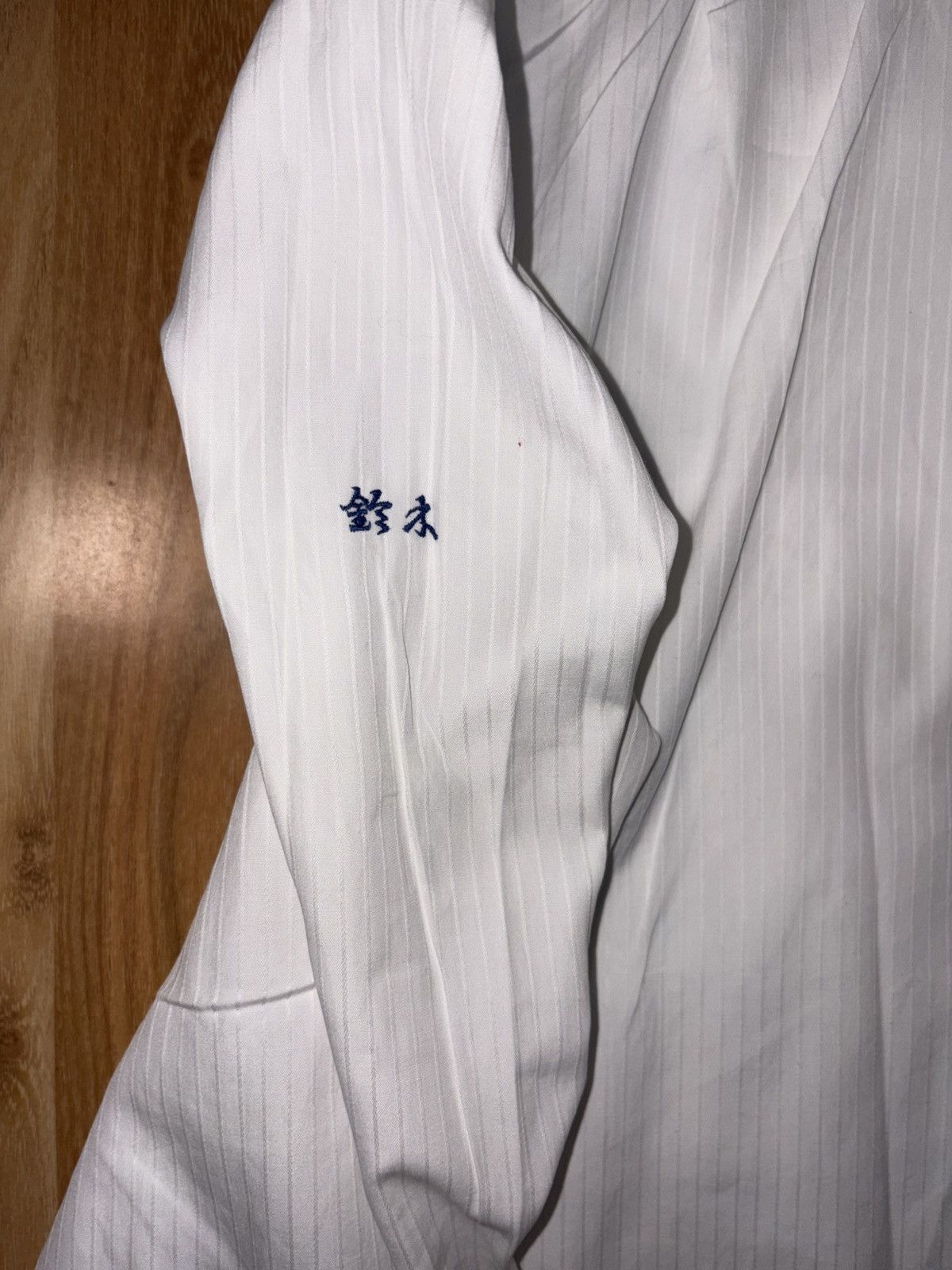 Christian Dior Monsieur VTG Christian Dior Monsieur Striped Shirt Japan Exclusive Size US S / EU 44-46 / 1 - 7 Thumbnail