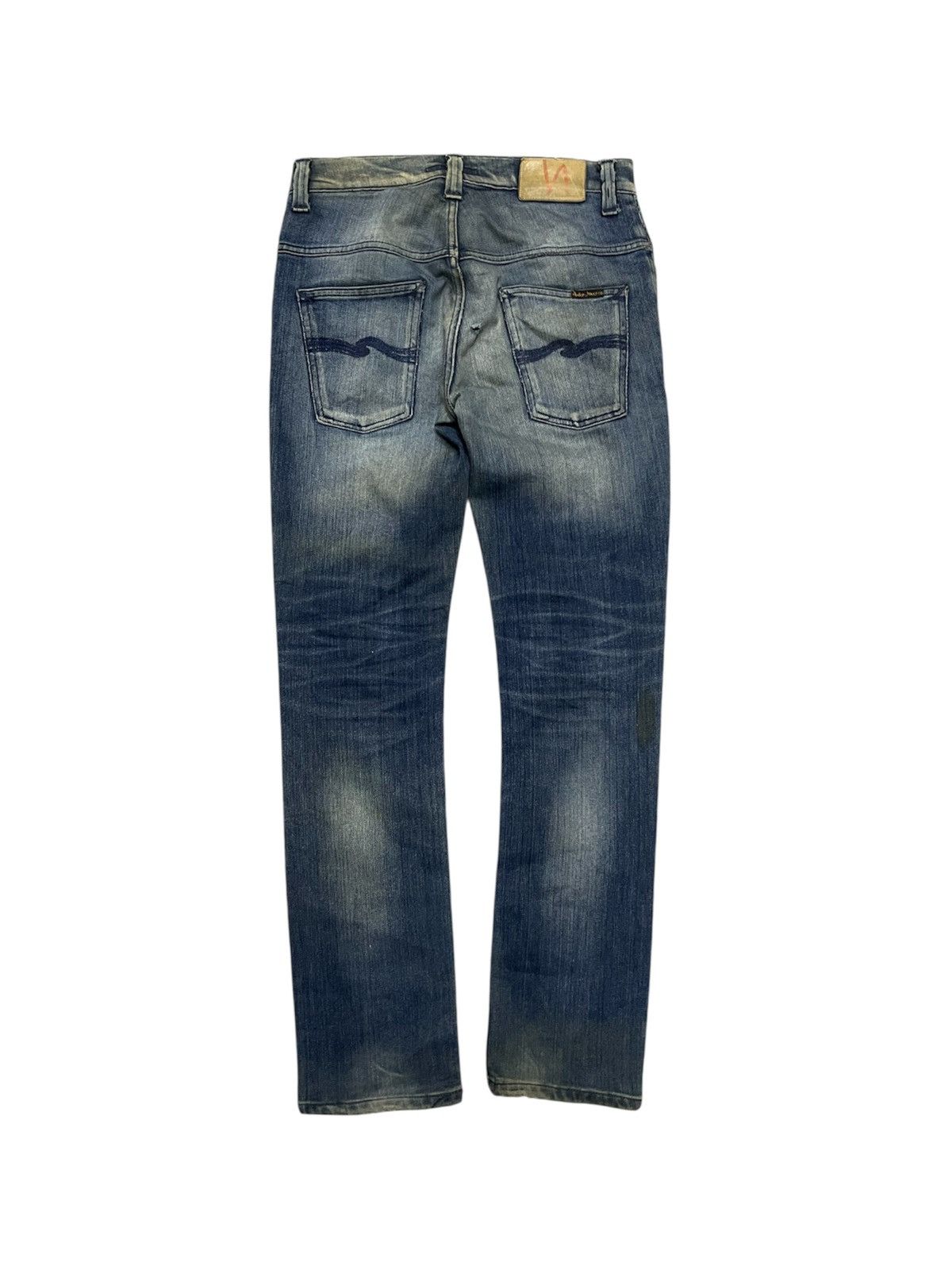 Nudie Jeans 2000s NUDIE JEANS CO SKINNY JEANS WASHABLE DISTRESSED JEANS Size US 29 - 3 Thumbnail