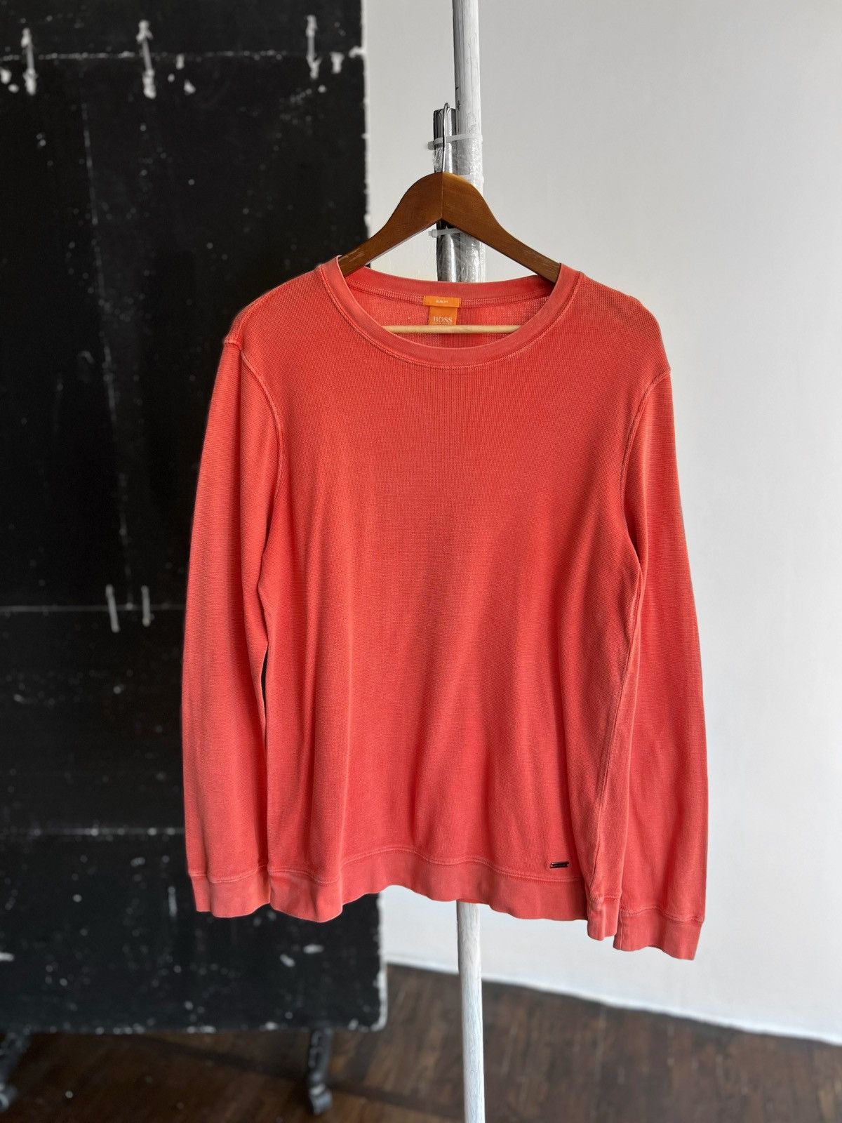 Designer × Hugo Boss Hugo Boss Men’s Long Sleeve Shirt Slim Fit Streetwear Size US M / EU 48-50 / 2 - 1 Thumbnail