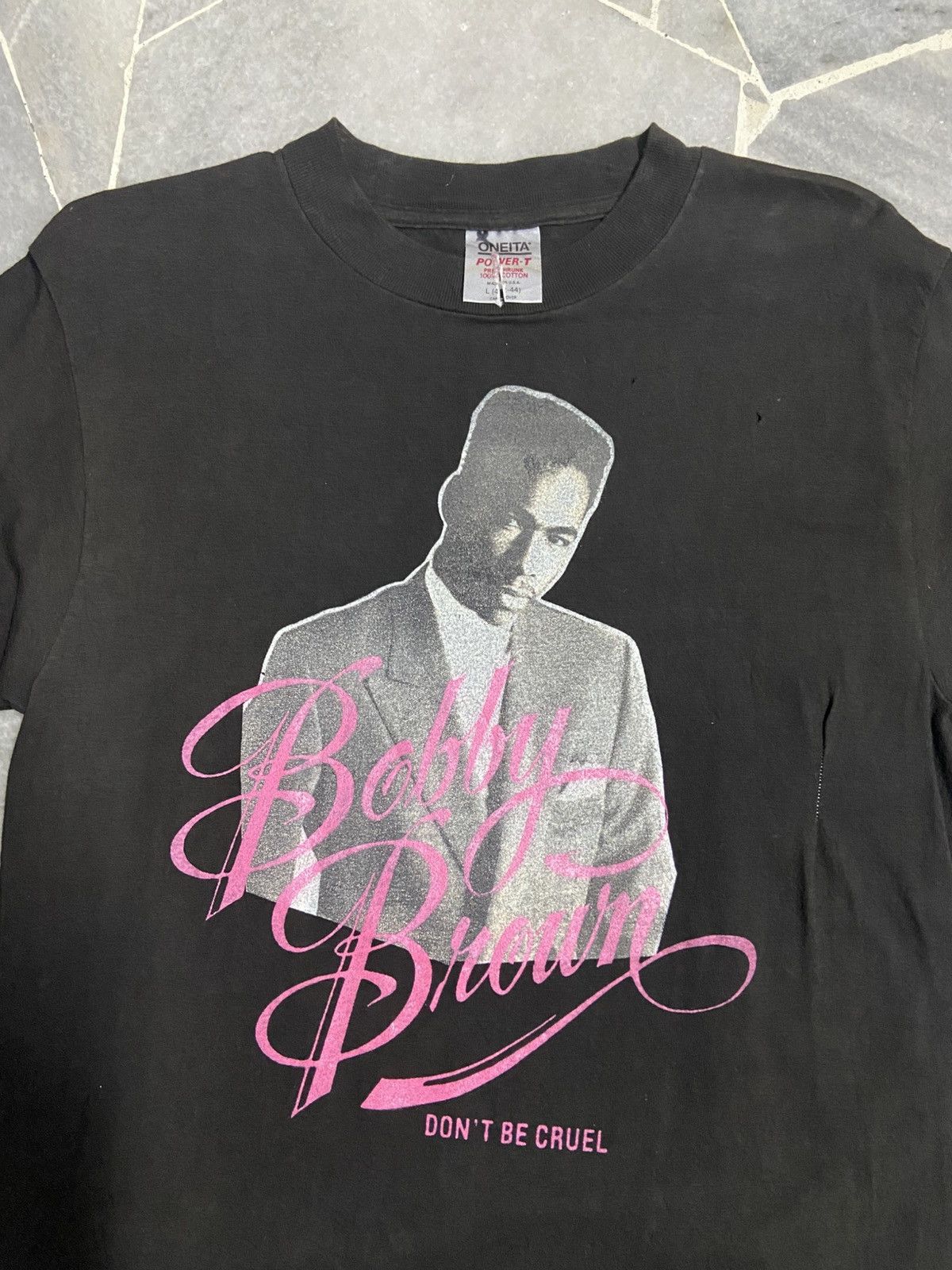 Rap Tees Vintage 80s Bobby Brown Rap Tees Size US L / EU 52-54 / 3 - 6 Thumbnail