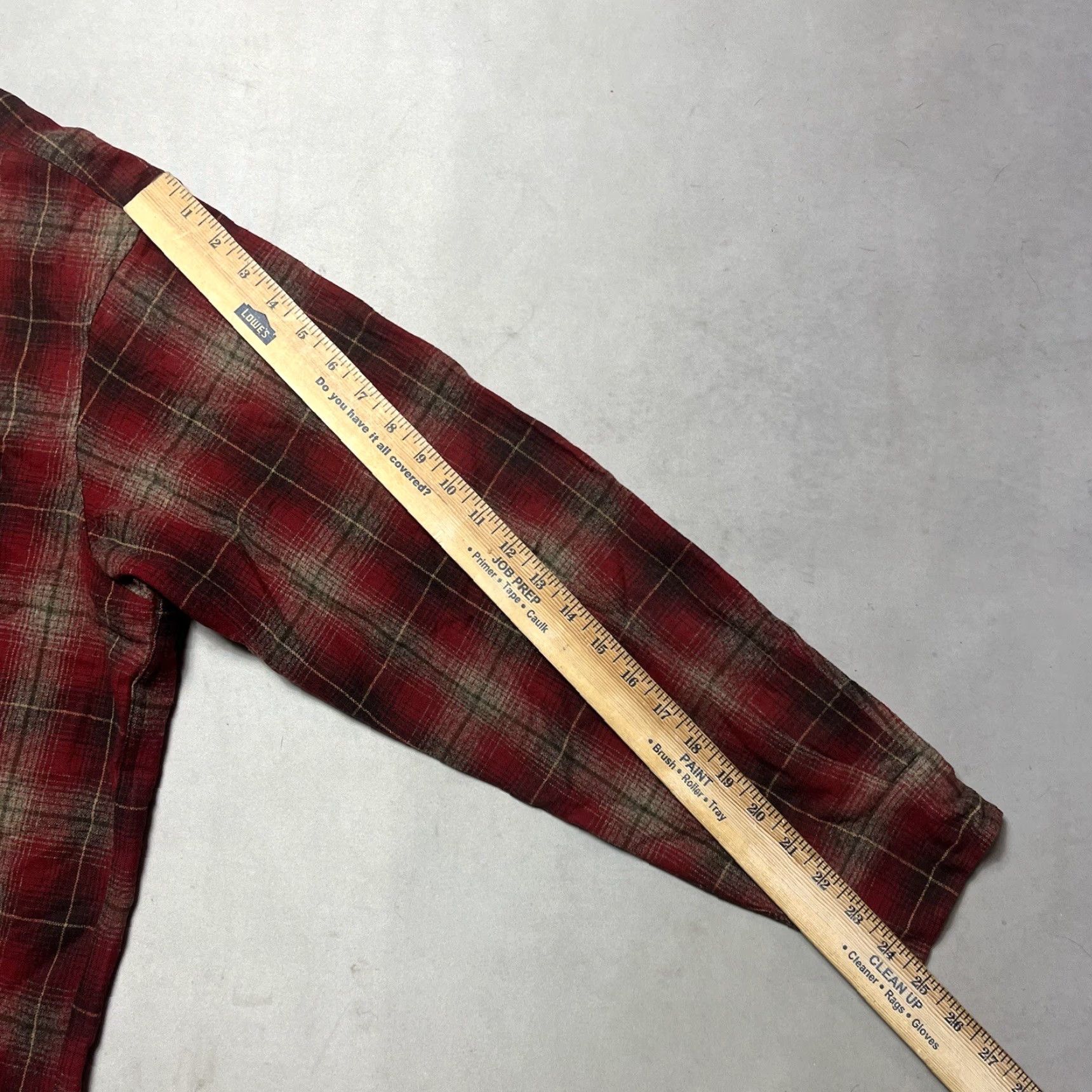 Pendleton VINTAGE Pendleton Board Shirt Wool Plaid Flannel Button-Up Large Red Mens Size US L / EU 52-54 / 3 - 6 Thumbnail
