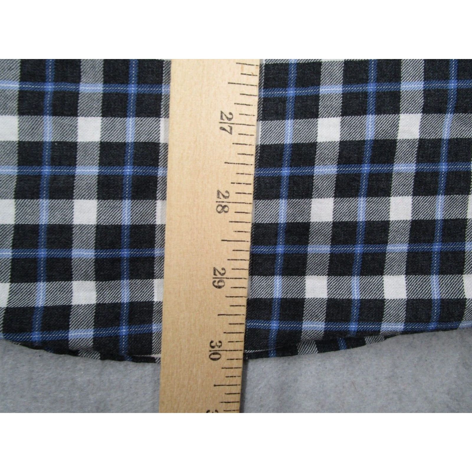 Faherty Faherty Shirt Mens XL Black Check Button-Up Long Sleeve Casual Work Size US XL / EU 56 / 4 - 7 Thumbnail