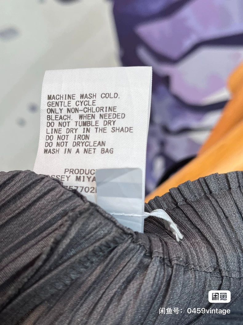 Issey Miyake Issey Miyake size:3 Grey pleated pants Size 42" / US 20 - 3 Thumbnail