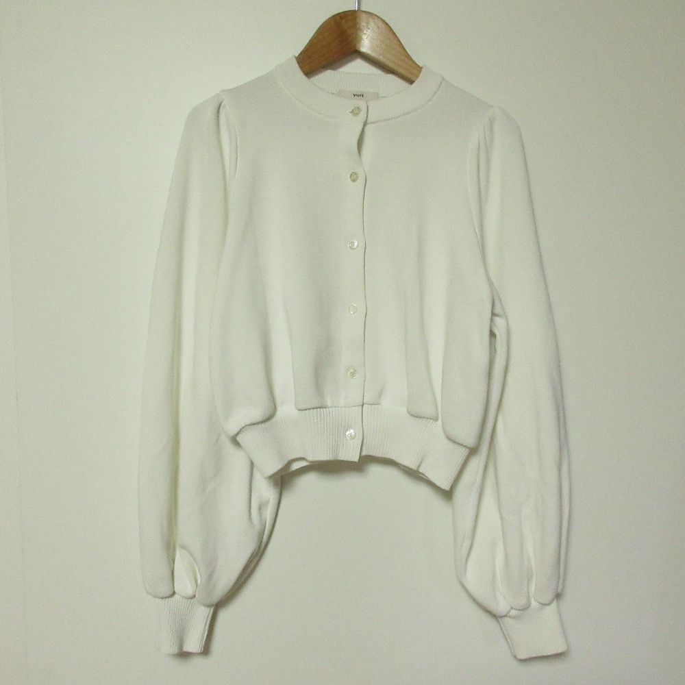 Other Other yori Puff Sleeve Short Cardigan Textile Tops DUTY FREE for USA Size ONE SIZE - 1 Thumbnail
