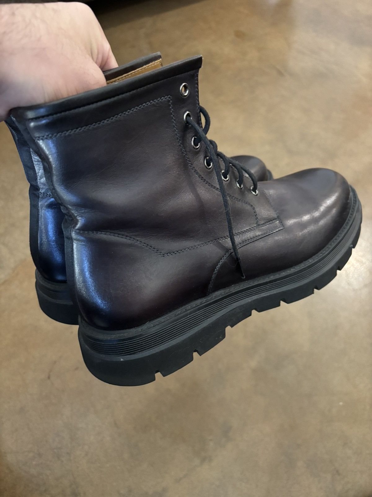 Magnanni Magnanni Black / Purple Undertone US 9 EU 42 Boots Size US 9 / EU 42 - 2 Thumbnail