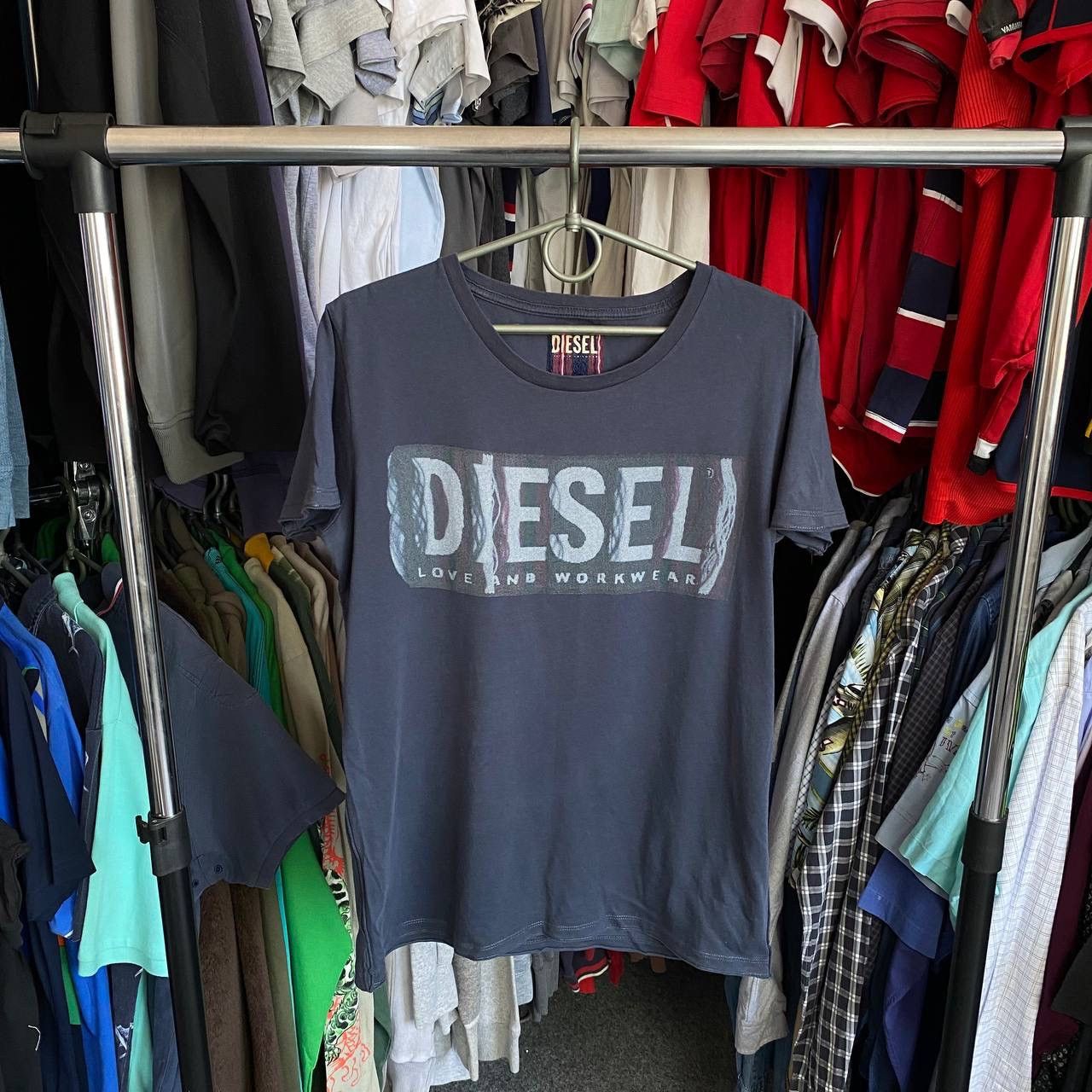 Designer × Diesel Designer Diesel Big Graphic logo y2k streetwear tee Size US M / EU 48-50 / 2 - 1 Thumbnail