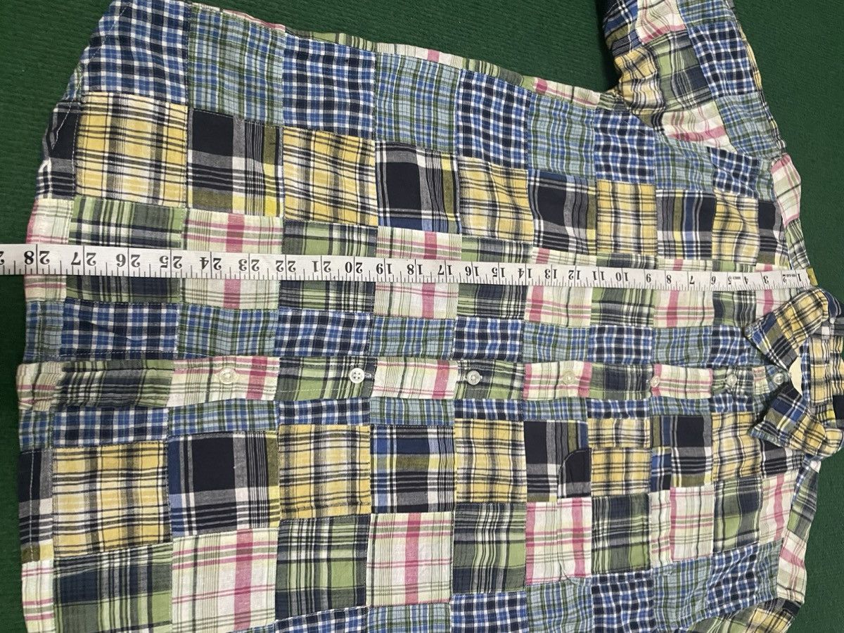 Beams Plus × Japanese Brand Vintage Beams Patchwork Shirt Buttons Upp Size US L / EU 52-54 / 3 - 10 Thumbnail
