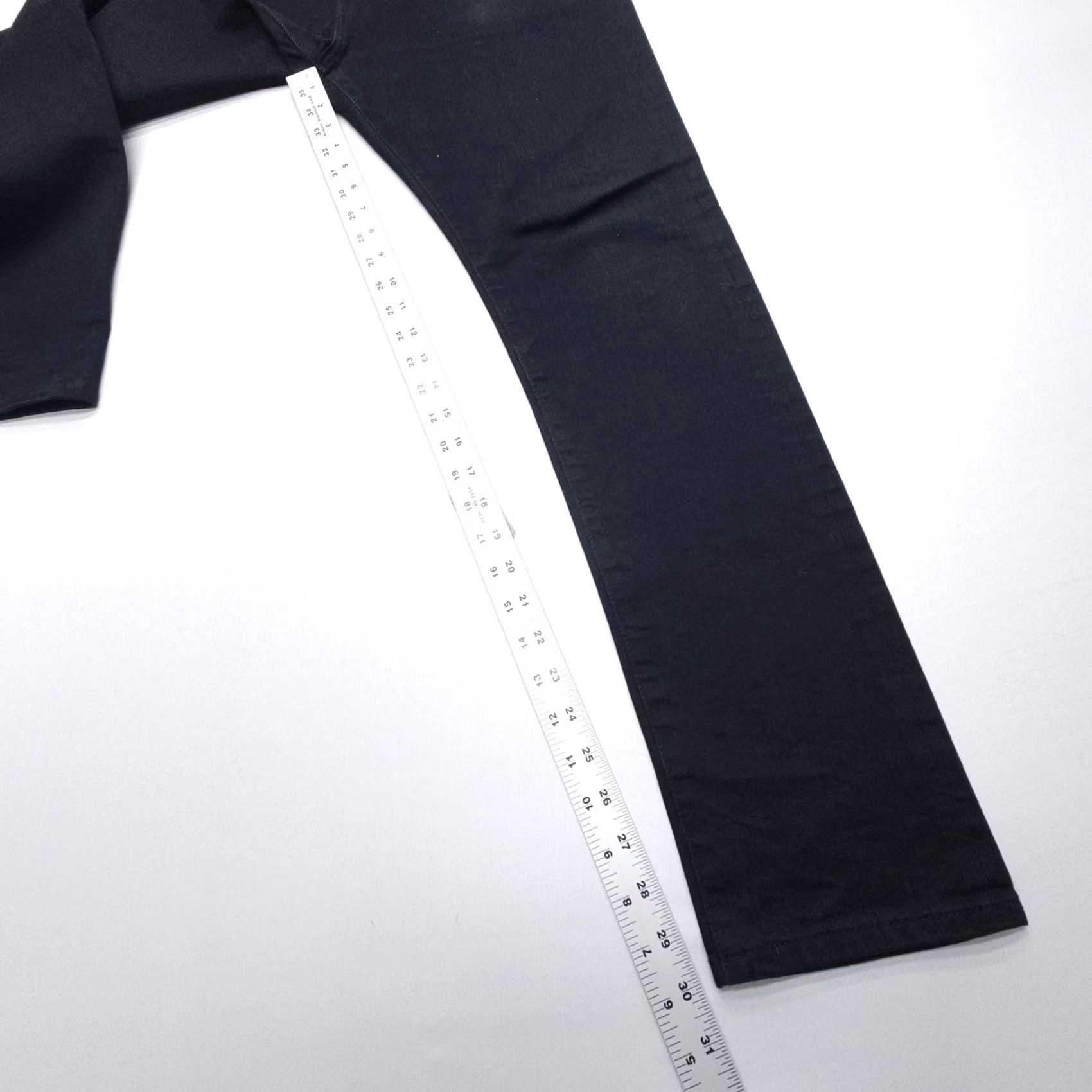 John Elliott John Elliott Jeans The Cast 2 Mens Slim Taper 33 x 30 Black Low Rise Denim Japan Made Jeans Size US 33 - 5 Thumbnail