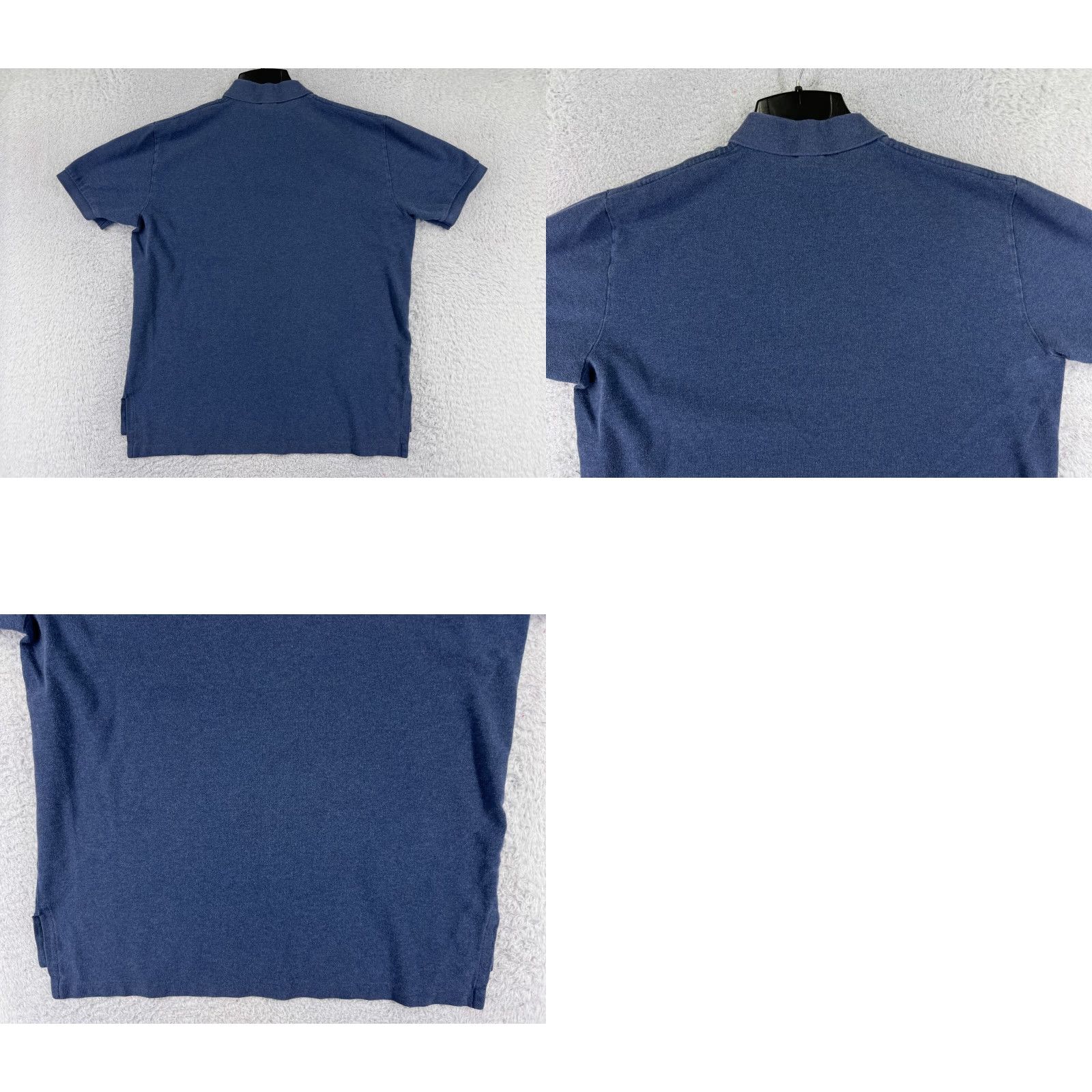 Ralph Lauren VINTAGE Ralph Lauren Polo Shirt Mens Large Blue 100% Cotton Knit Golf Shirt Size US L / EU 52-54 / 3 - 9 Thumbnail