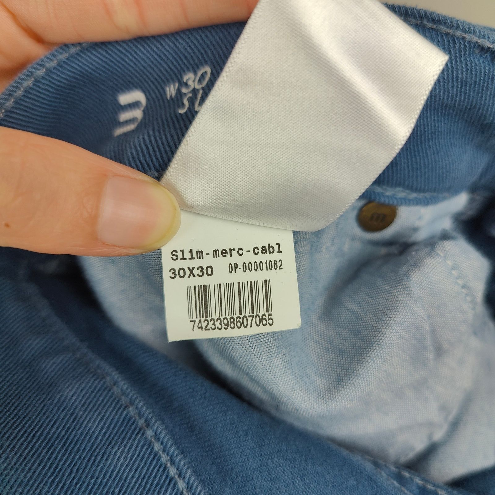 Mott & Bow Mott & Bow Slim Jeans Mens 30x30 Blue Chinos Preppy Size US 30 / EU 46 - 9 Thumbnail