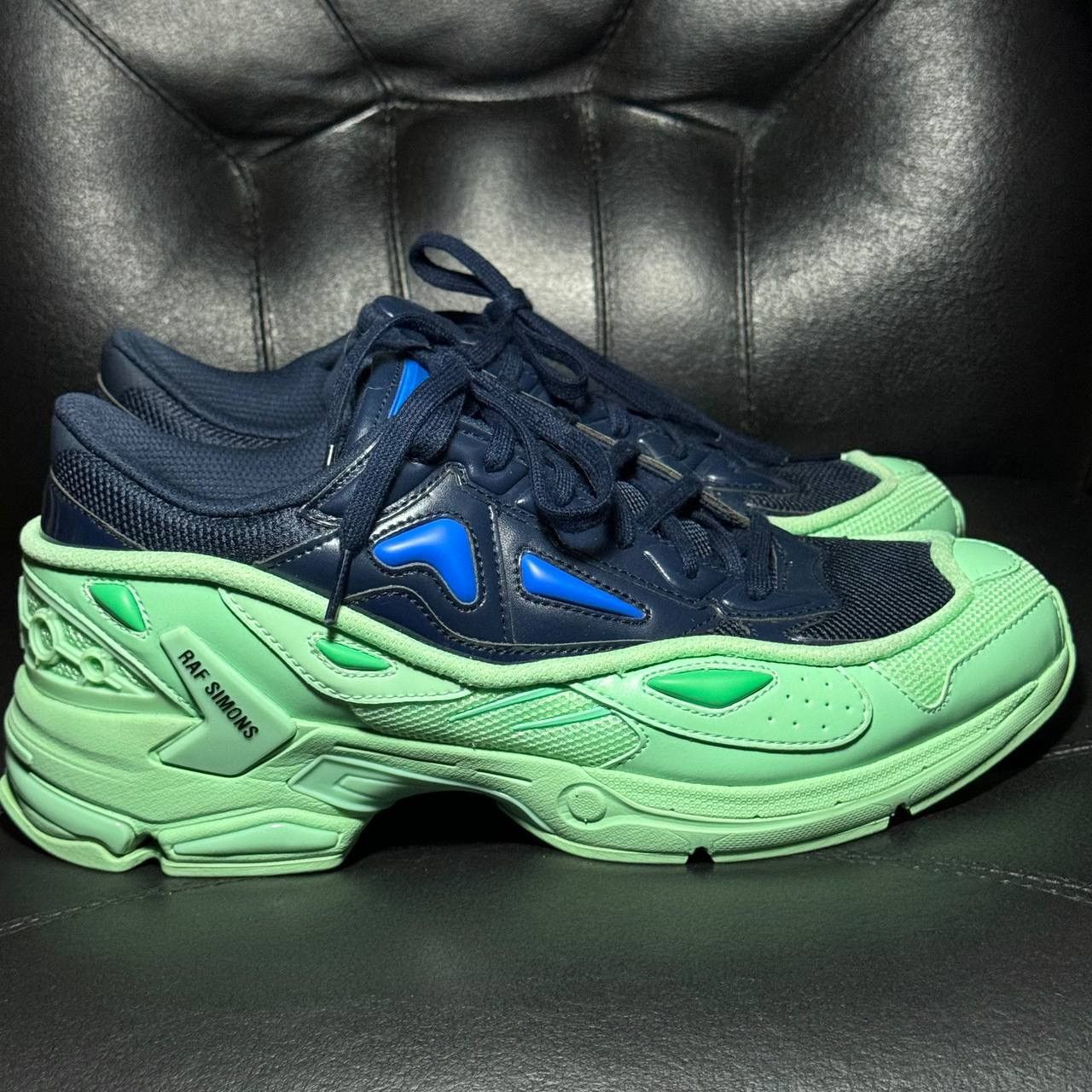 Raf Simons sneakers Raf Simons Pharaxus Green Blue Size US 12 / EU 45 - 1 Thumbnail