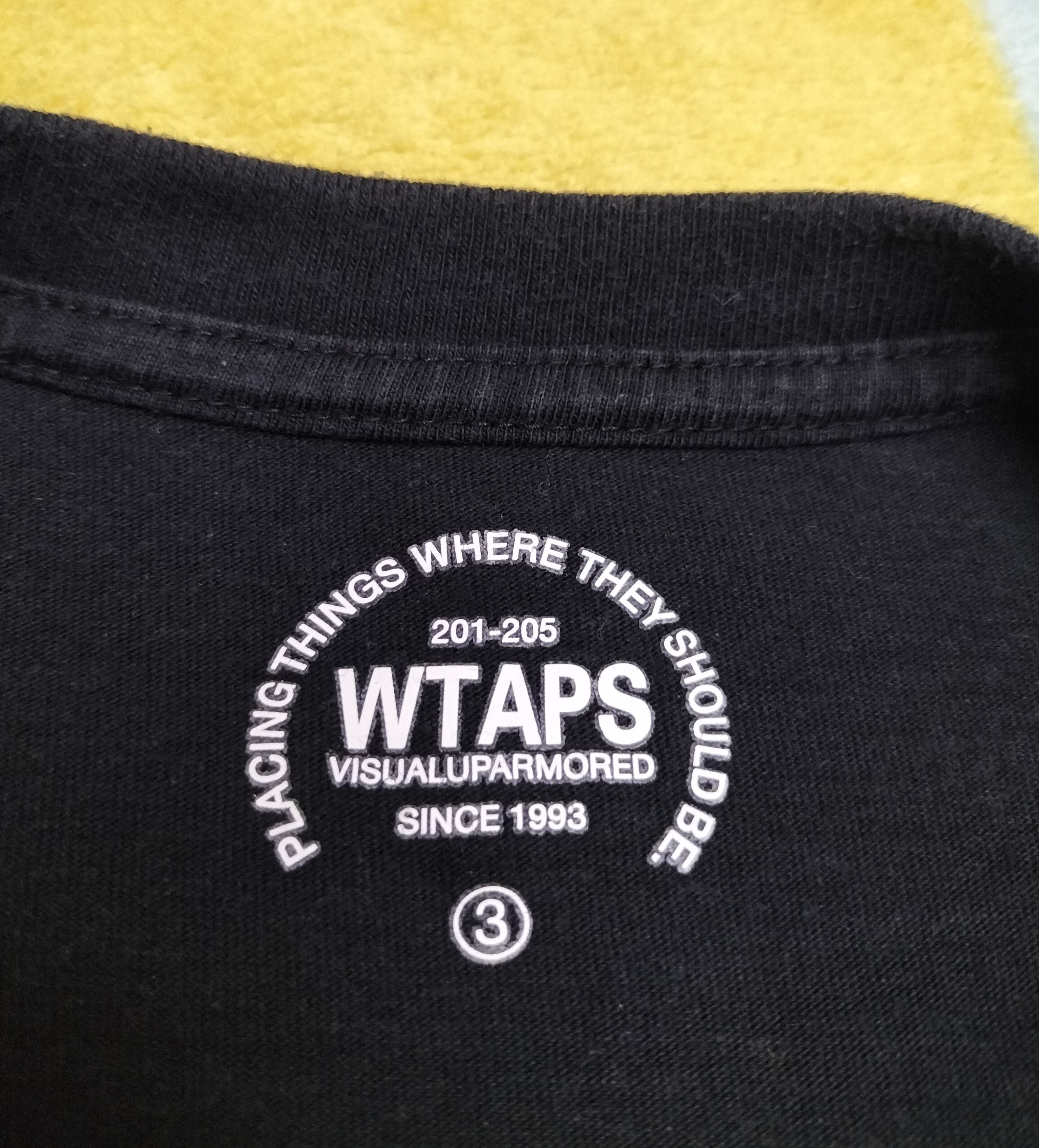 Wtaps Wtaps home sign tee Size US M / EU 48-50 / 2 - 5 Thumbnail