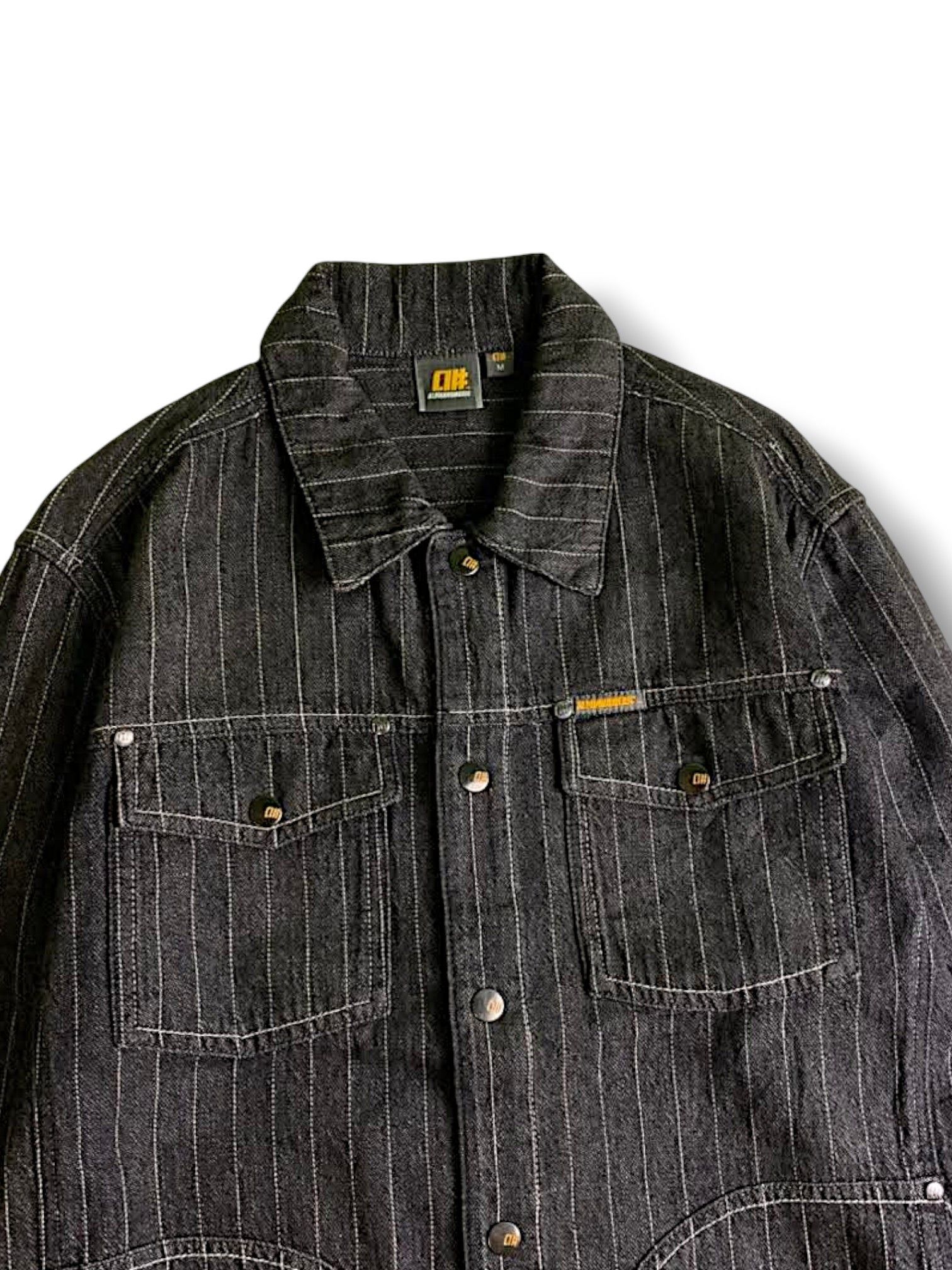 Alphanumeric Alphanumeric Wabash Jacket black Hickory Rare Size US M / EU 48-50 / 2 - 2 Thumbnail