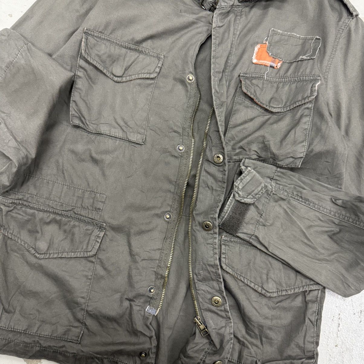 Seditionaries Jungle Storm LGB Style Big Cross Military Parka Bondage Size US M / EU 48-50 / 2 - 8 Thumbnail