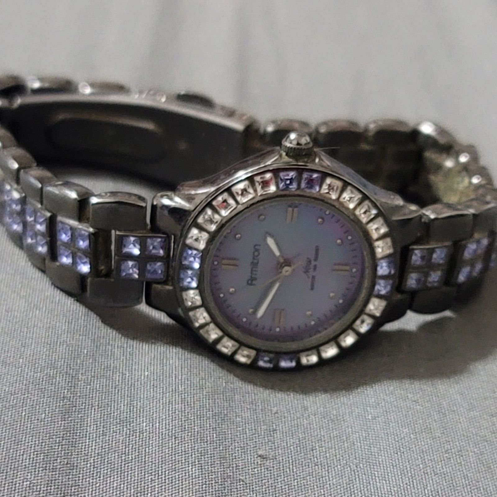 The Unbranded Brand Armitron Now Bling Crystals Watch Size ONE SIZE - 7 Thumbnail