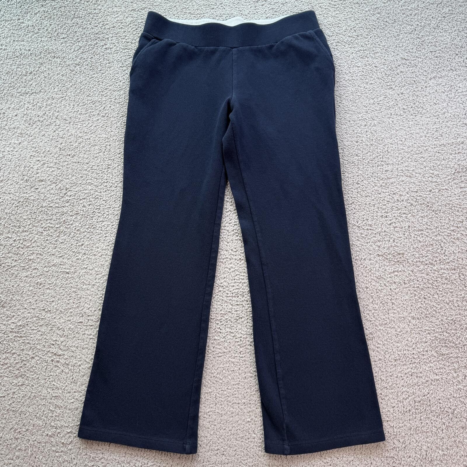 Lauren Ralph Lauren Lauren Ralph Lauren Navy Bootcut Yoga Lounge Pants Womens L Size 36" / US 14 / IT 50 - 1 Thumbnail