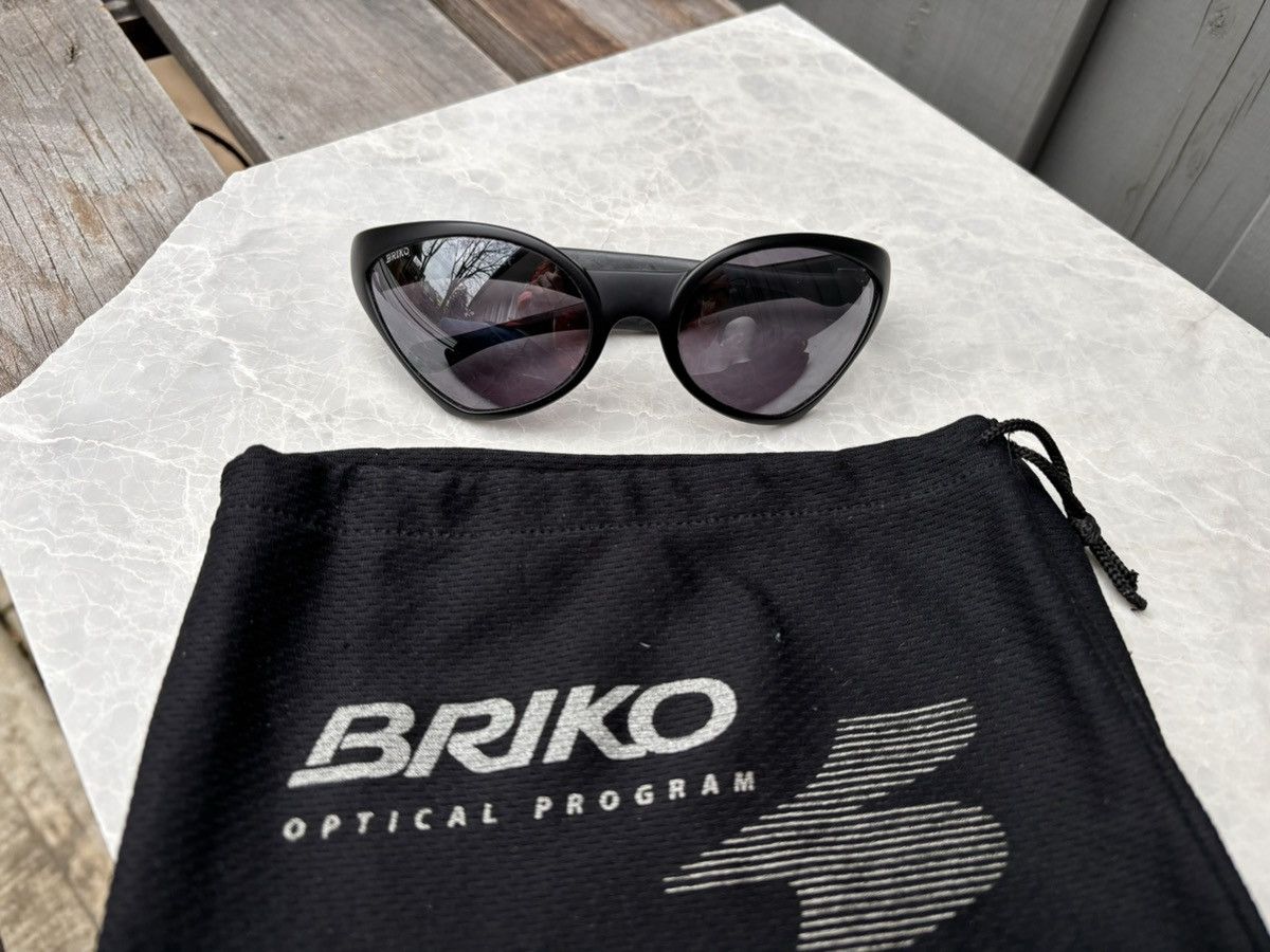 Oakley × RayBan × Vintage Briko Sunglasses B-Zone Cycling Goggles 2000s Y2K Angular Size ONE SIZE - 7 Thumbnail