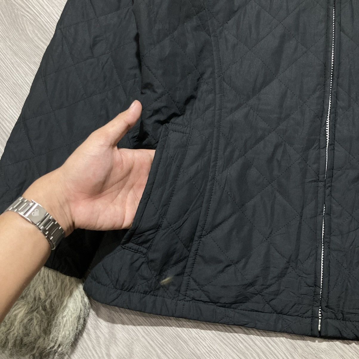 If Six Was Nine 2000s Uniqlo Winter Quilted Fur Trim Jacket Punk Style Size L / US 10 / IT 46 - 12 Thumbnail