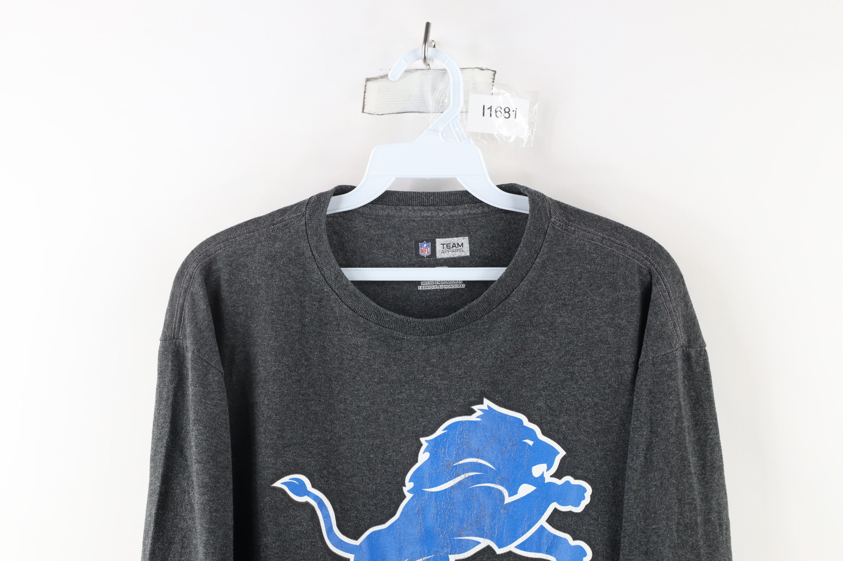 Vintage Vintage NFL Out Detroit Lions Football Long Sleeve T-Shirt Size US L / EU 52-54 / 3 - 2 Thumbnail