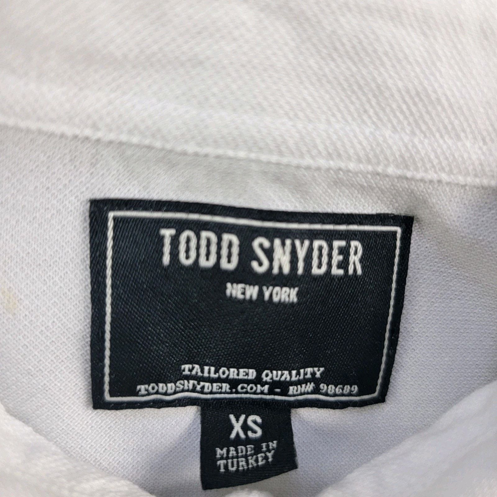 Todd Snyder Todd Snyder Polo Sweater Short Sleeve 13-KN179-8193 Size US XS / EU 42 / 0 - 5 Thumbnail
