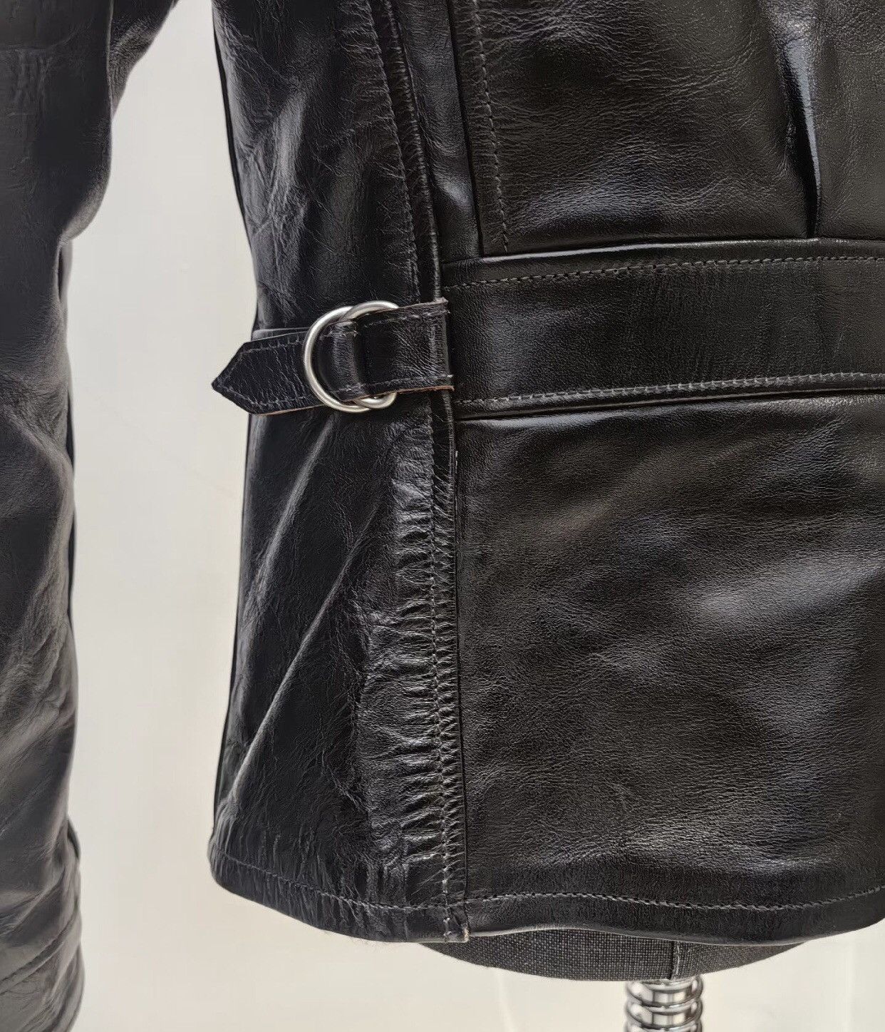 Freewheelers Freewheelers classic four cornered leather jacket Size US XXS / EU 40 - 7 Thumbnail
