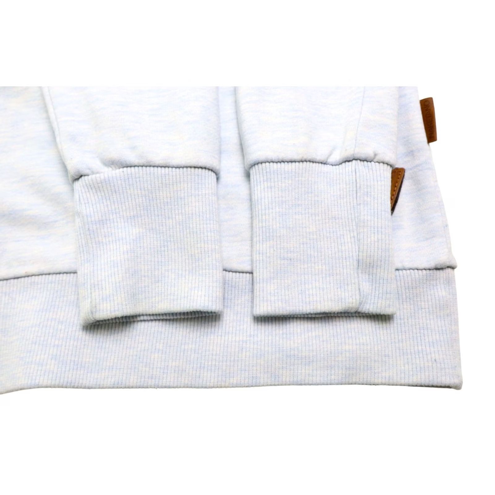 Vintage NAKETANO Hoodie SMALL Blue Melange Hooded Pullover Pockets Logo Women's Size S / US 4 / IT 40 - 6 Thumbnail