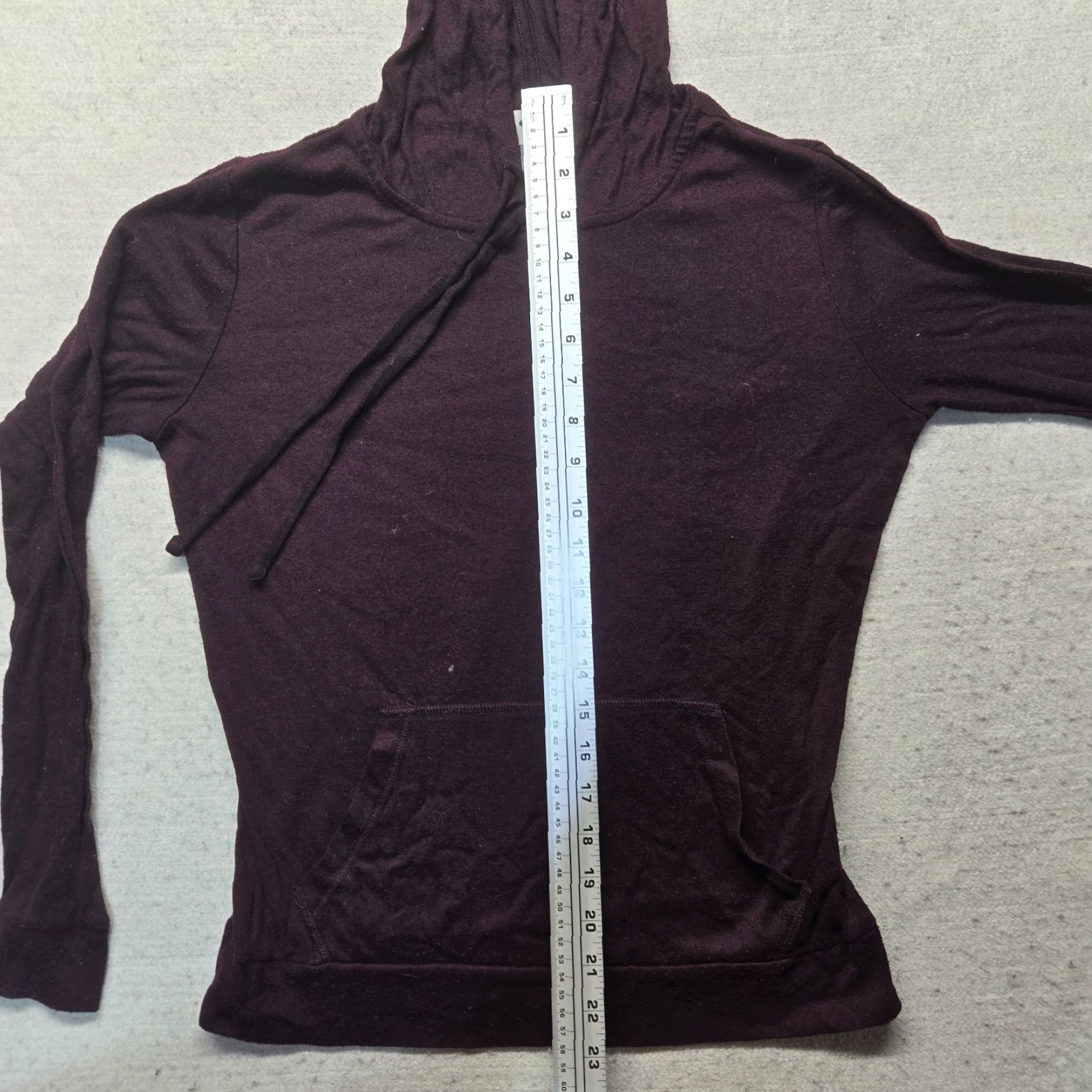Old Navy Old Navy Hoodie Sweater Purple S Adult Womens Long Sleeve Hooded Pullover Solid Sl… Size S / US 4 / IT 40 - 6 Thumbnail