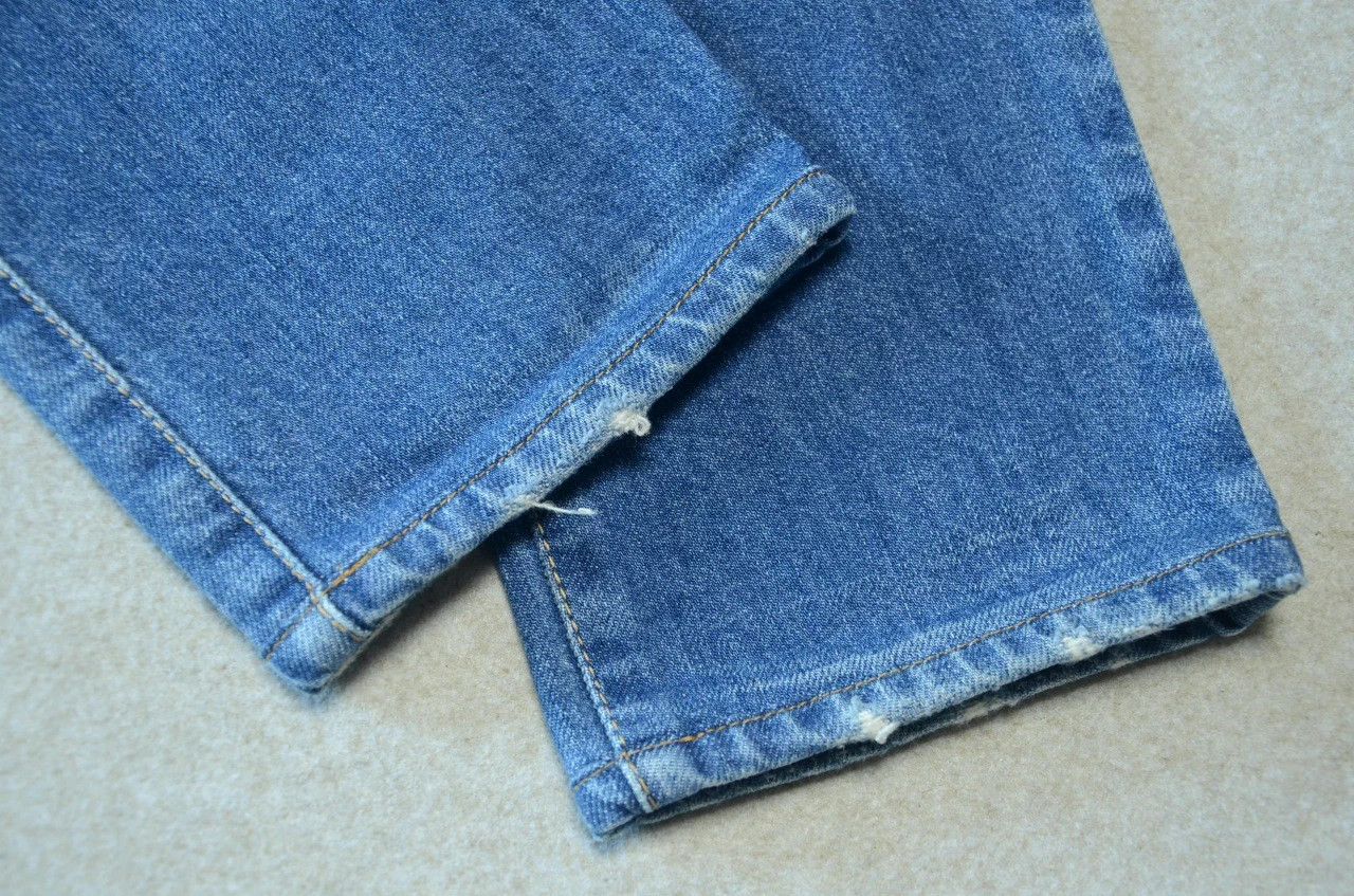 Balmain Balmain 18SS Biker Knee Pleat Washed Jeans Size US 31 - 4 Thumbnail