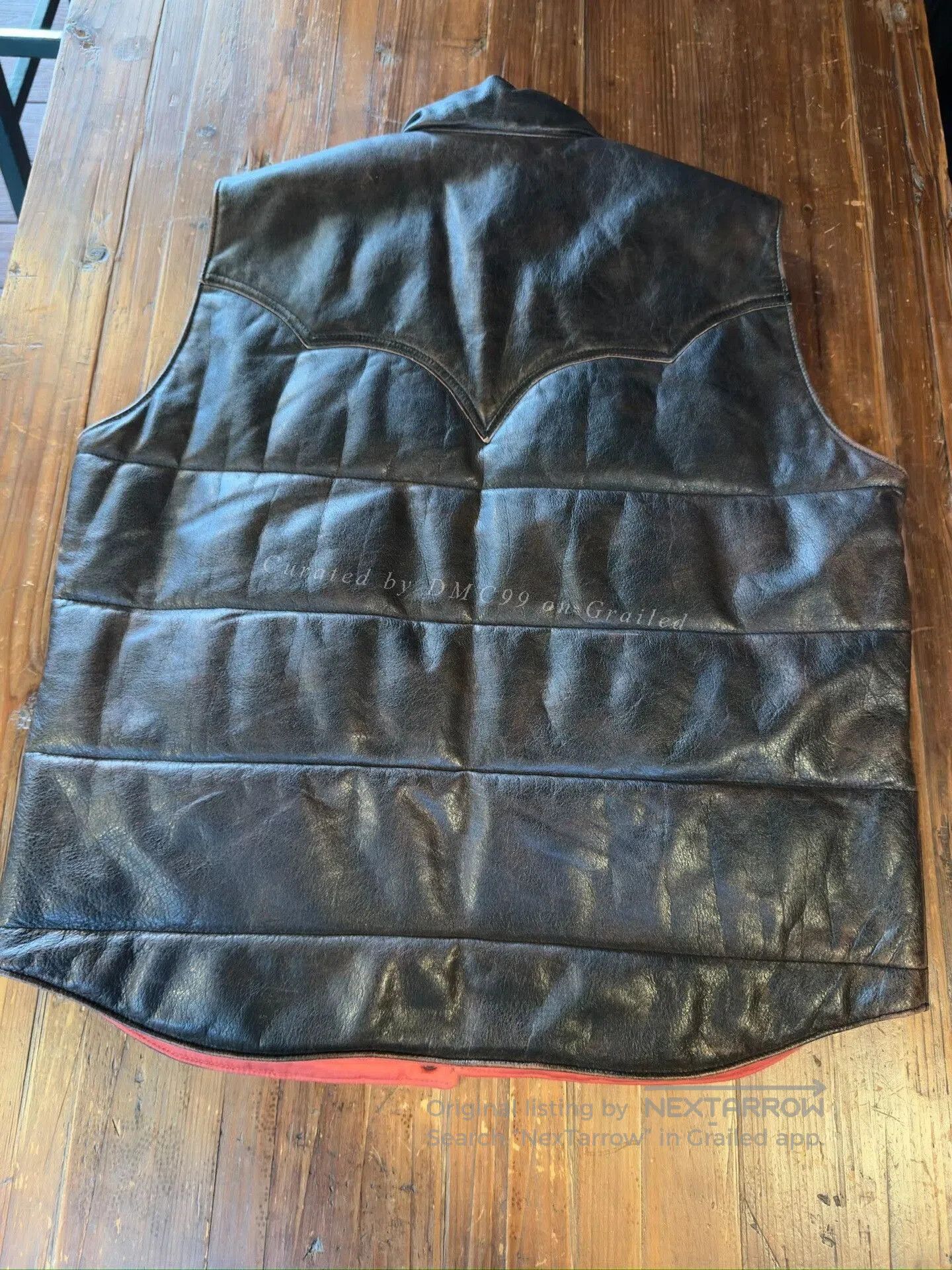 RRL Ralph Lauren RRL Double RL Leather Vest M. Size US M / EU 48-50 / 2 - 2 Thumbnail