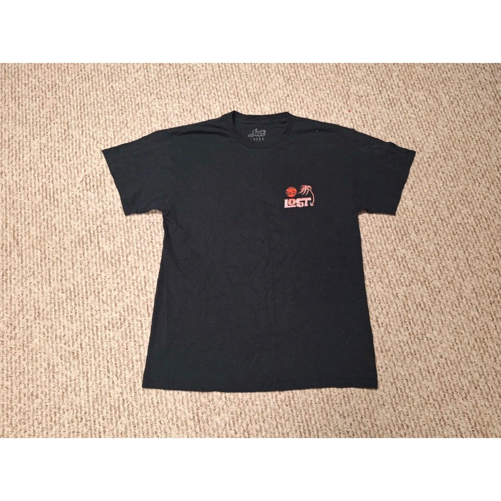 Etro VINTAGE Lost Lost Skeleton Horror Retro Punk Rock Grunge Shirt L Black Cotton Logo Graphic Print Men T-Shirt Crew Neck Short Sleeve Size US L / EU 52-54 / 3 - 3 Thumbnail
