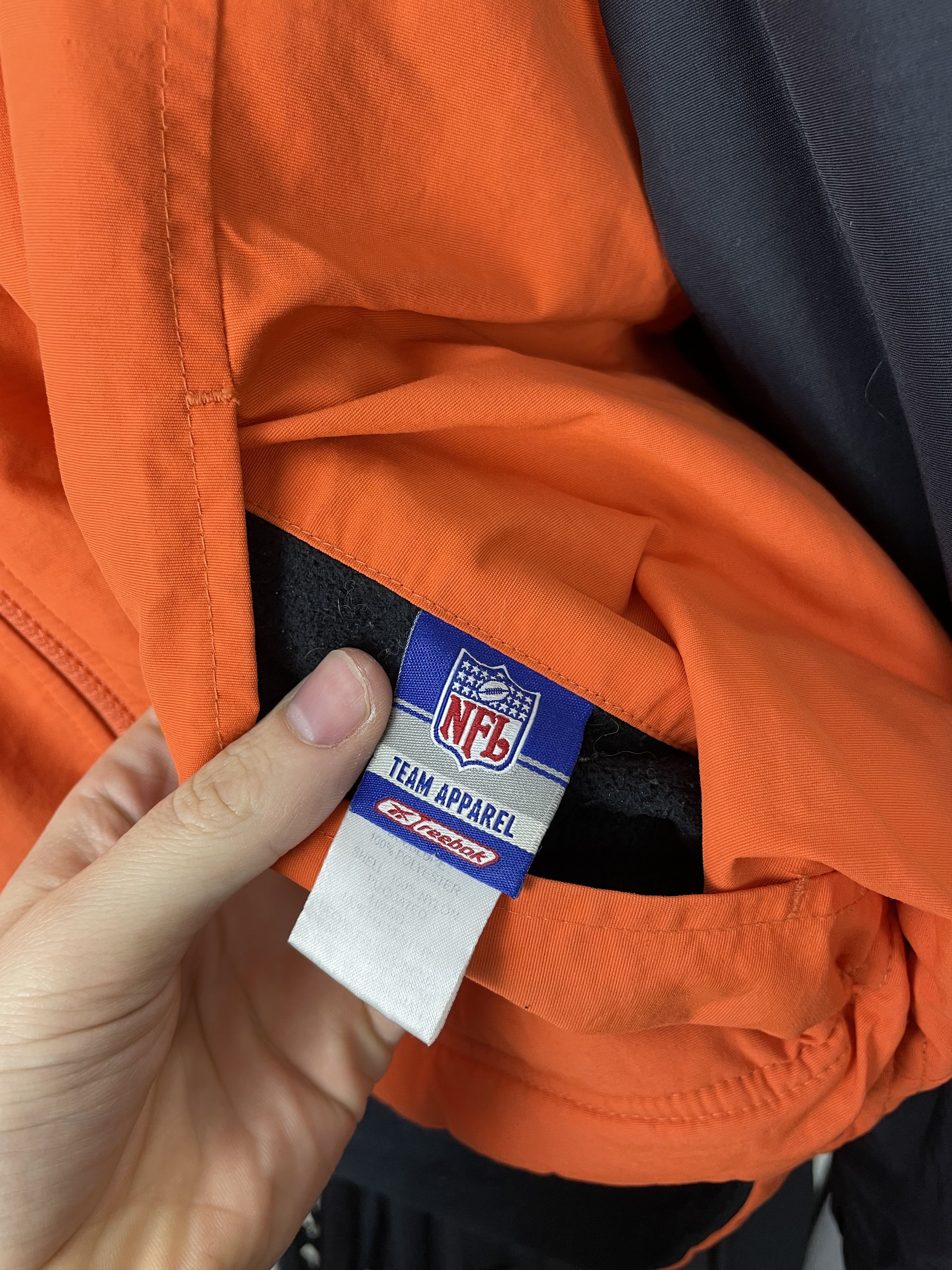 NFL × Reebok × Vintage Vintage Reebok reveresible jacket cincinnati bengals jacket Size US L / EU 52-54 / 3 - 10 Thumbnail