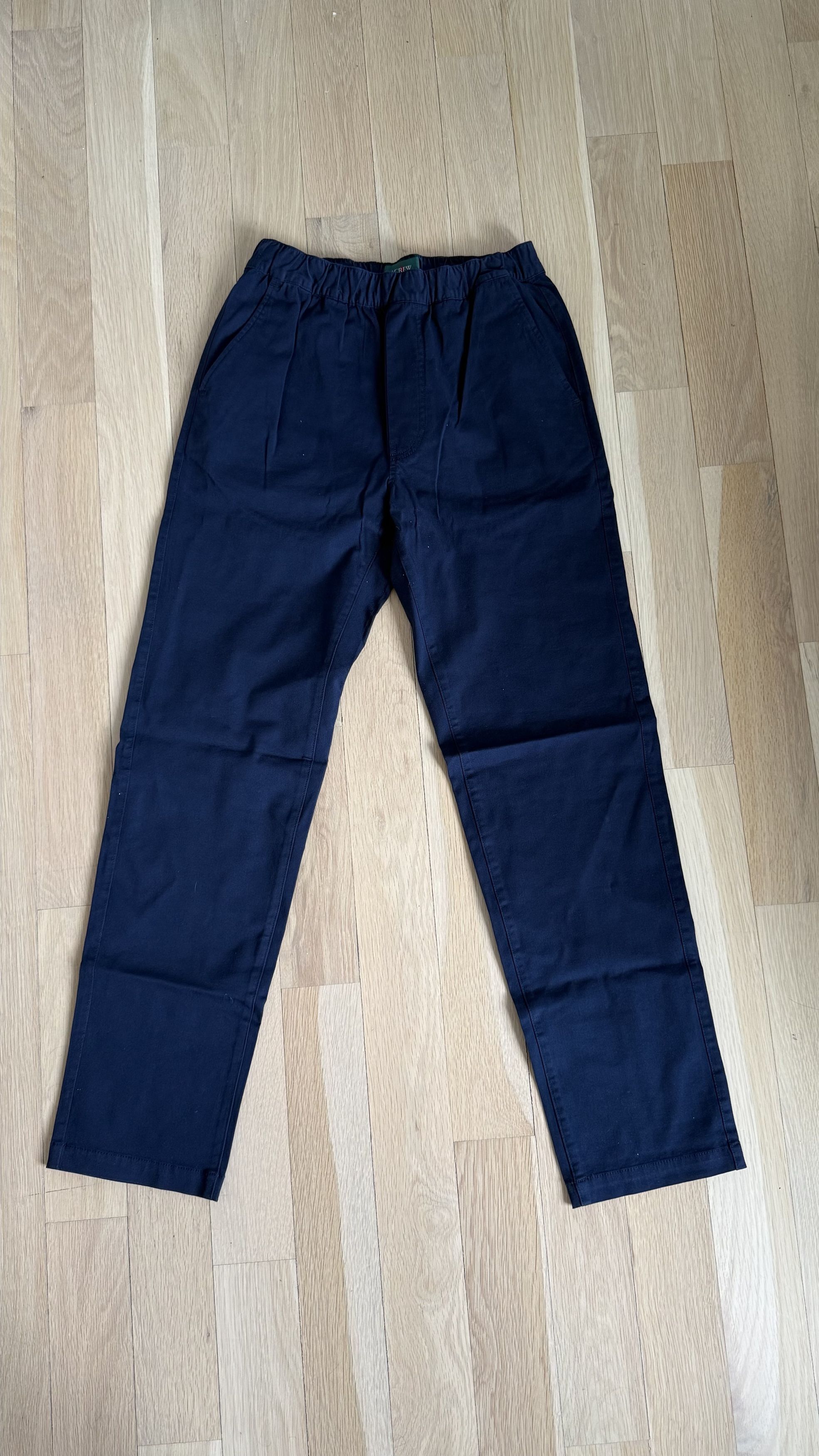 J.Crew BNWT Size XS - Drawstring pant in stretch cotton blend Size US 28 / EU 44 - 2 Thumbnail