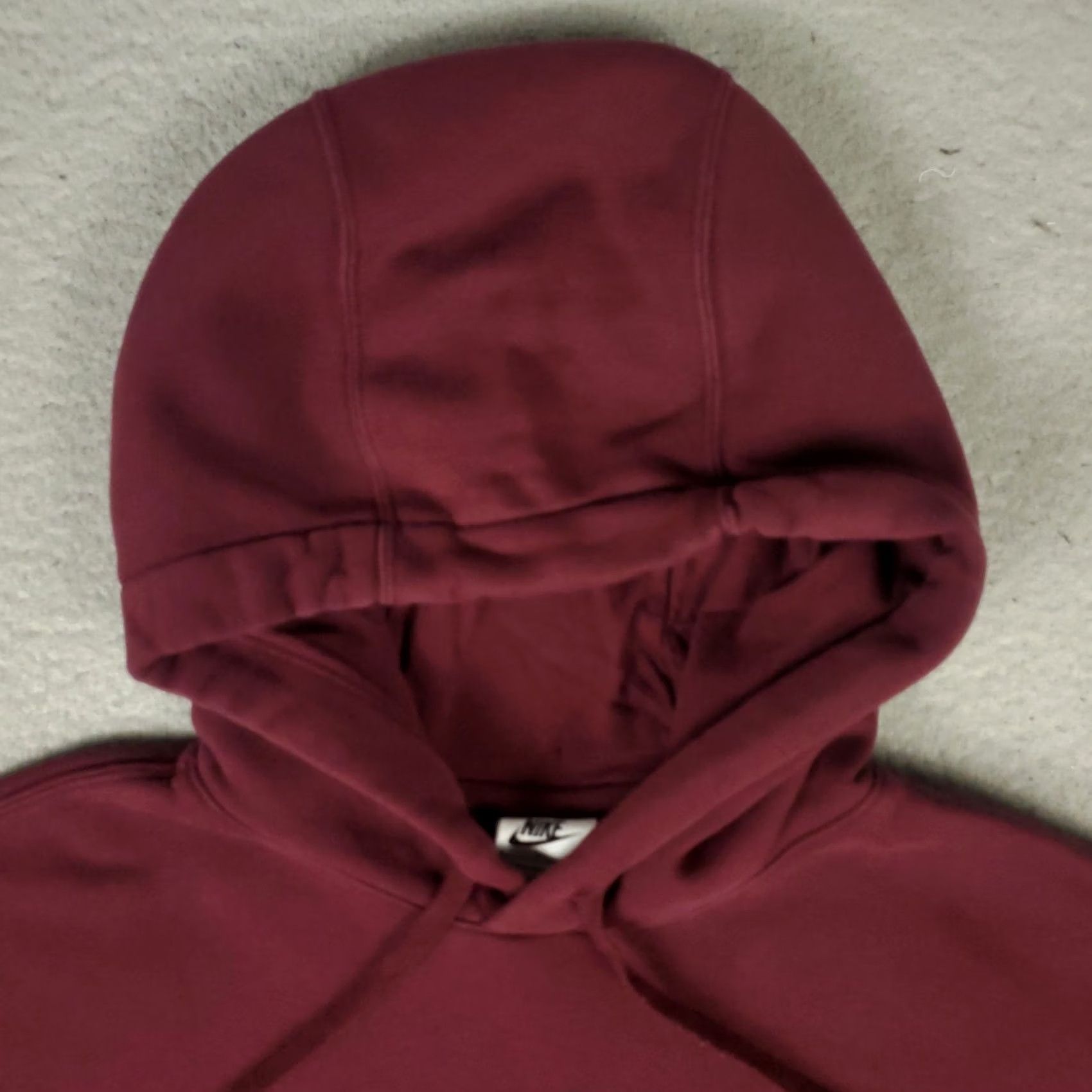 Nike Nike Hoodie Mens Size S Burgundy Pullover Sweatshirt Mock Neck Logo Swoosh Size US S / EU 44-46 / 1 - 2 Thumbnail