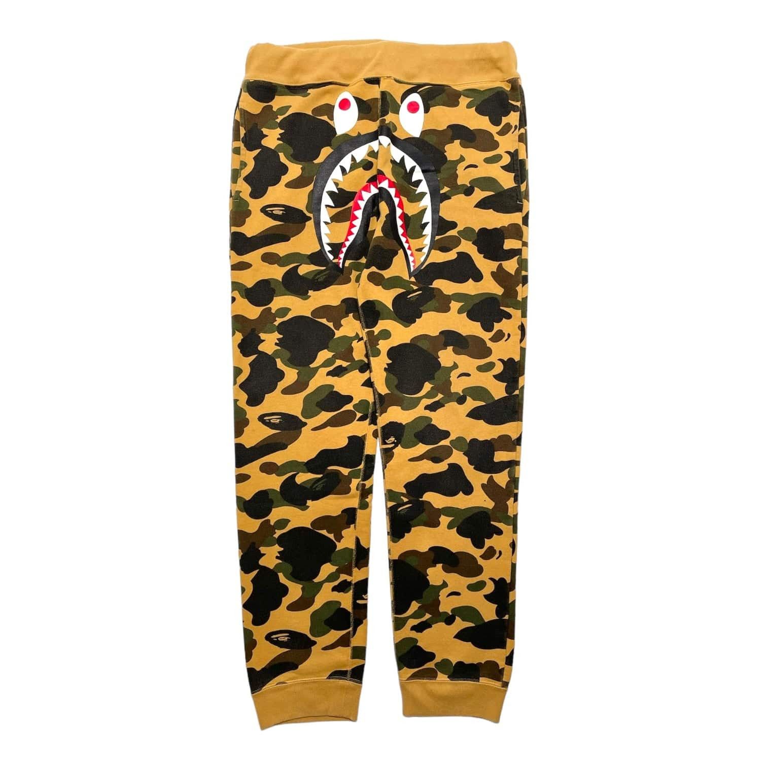 Bape × MCM MCM X Bape Camo Slim Sweat Pants Mens Medium | Grailed