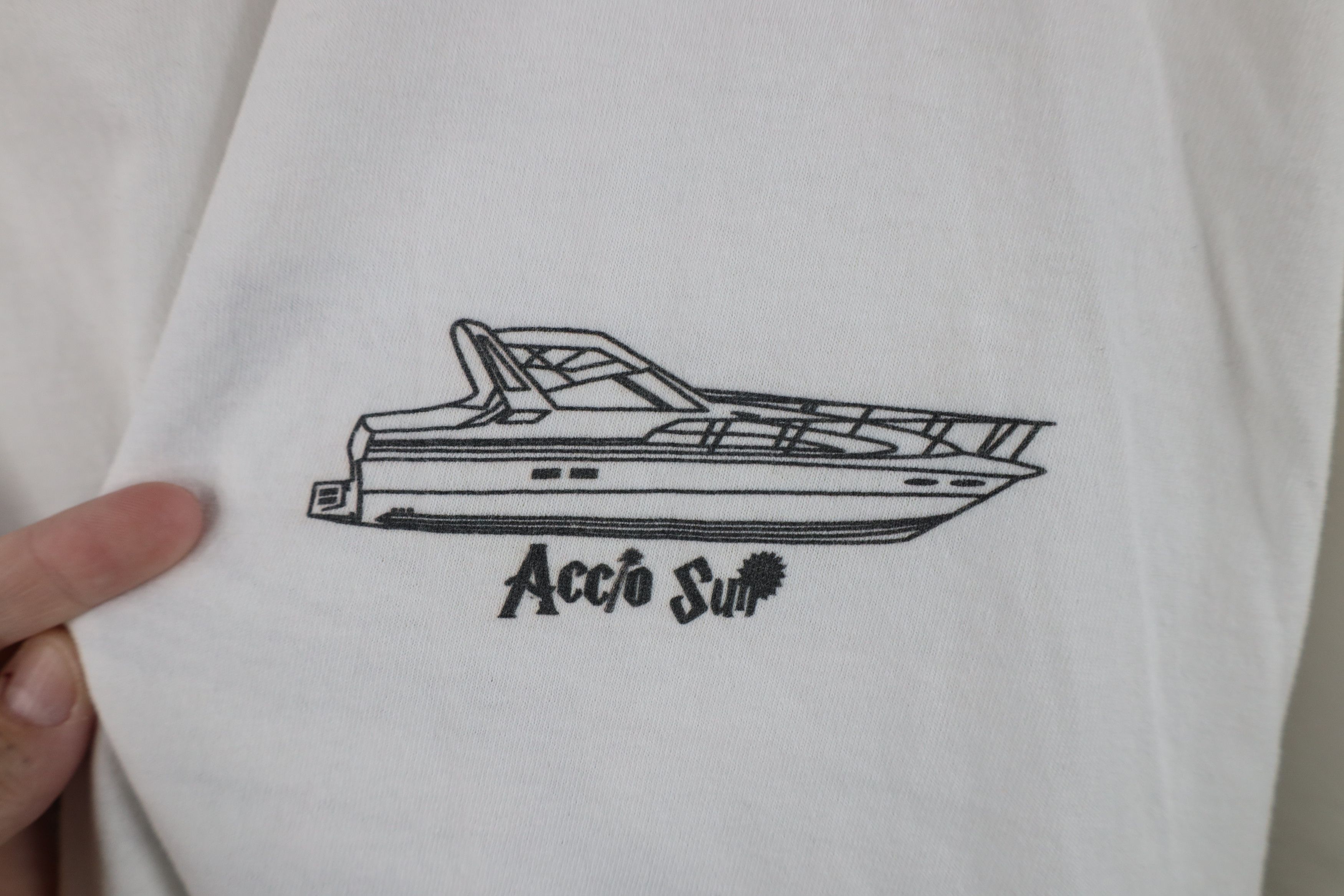 Vintage Vintage Y2K Streetwear Sun Sea Ray Boats Boating T-Shirt Size US XL / EU 56 / 4 - 4 Thumbnail