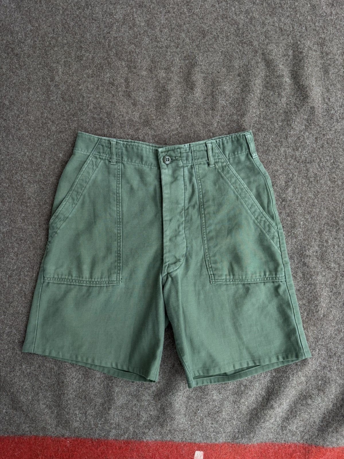 Other US Army Vietnam War Era Sateen OG-107 Shorts Size US 32 / EU 48 - 1 Thumbnail