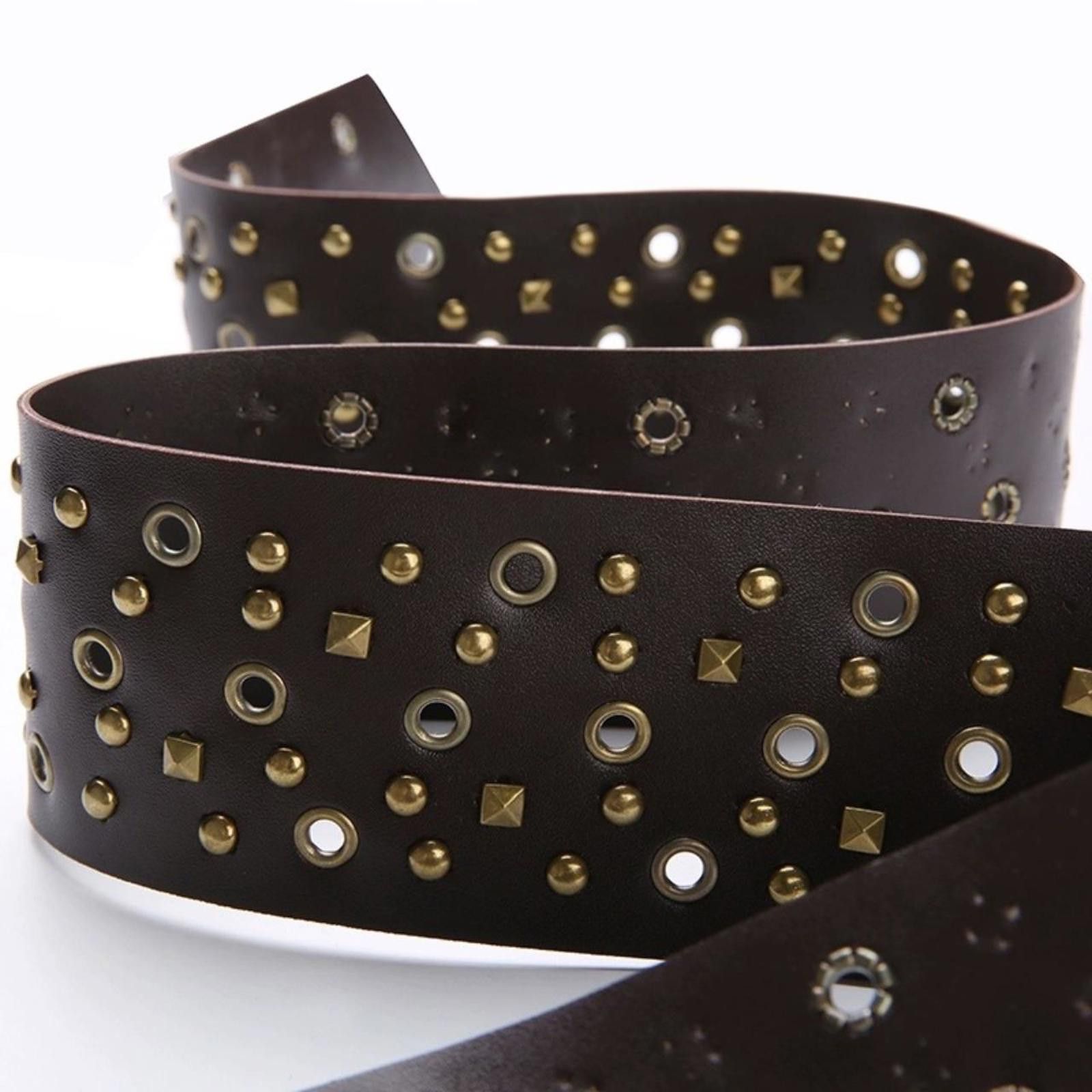 Other Y2K Chunky Oversized Buckle Boho Belt Size ONE SIZE - 7 Thumbnail