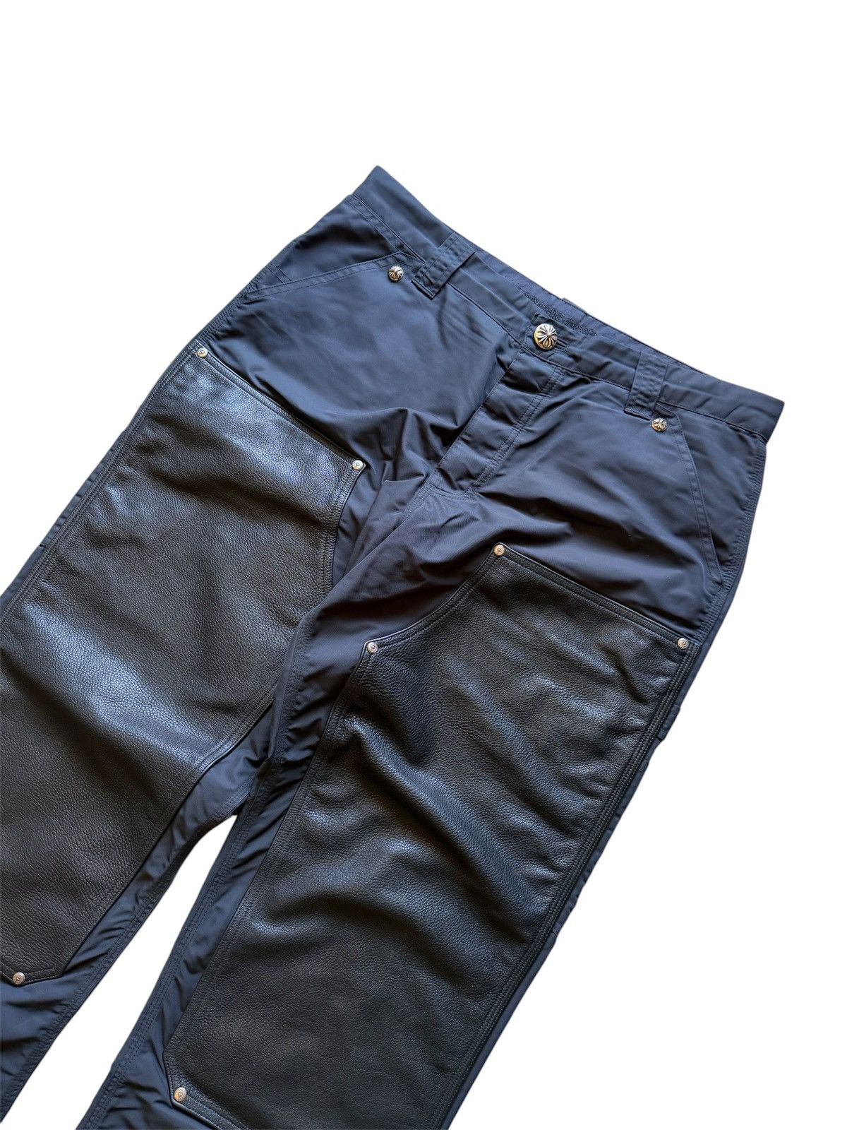 Chrome Hearts Chrome Heart Nylon Leather Patch Pants Size US 34 / EU 50 - 3 Thumbnail