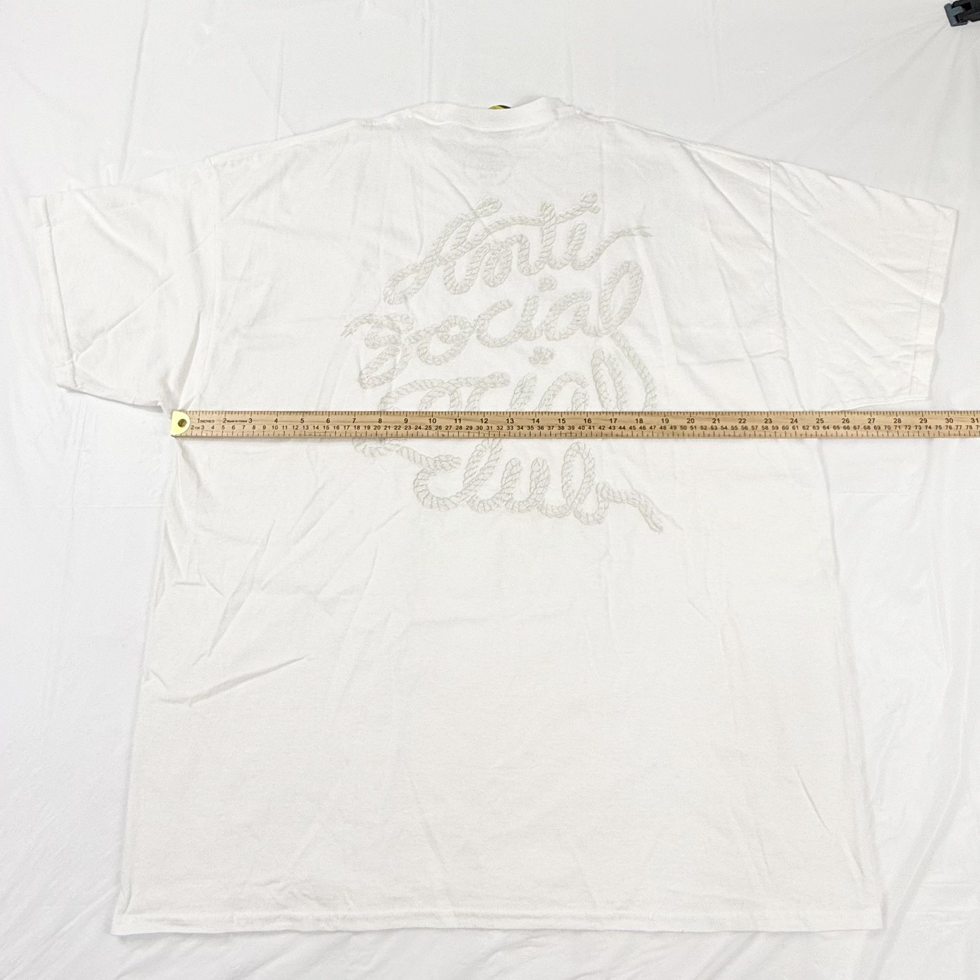 Anti Social Social Club Anti Social Social Club Lasso Mind Games Tee White 2XL Size US XXL / EU 58 / 5 - 4 Thumbnail