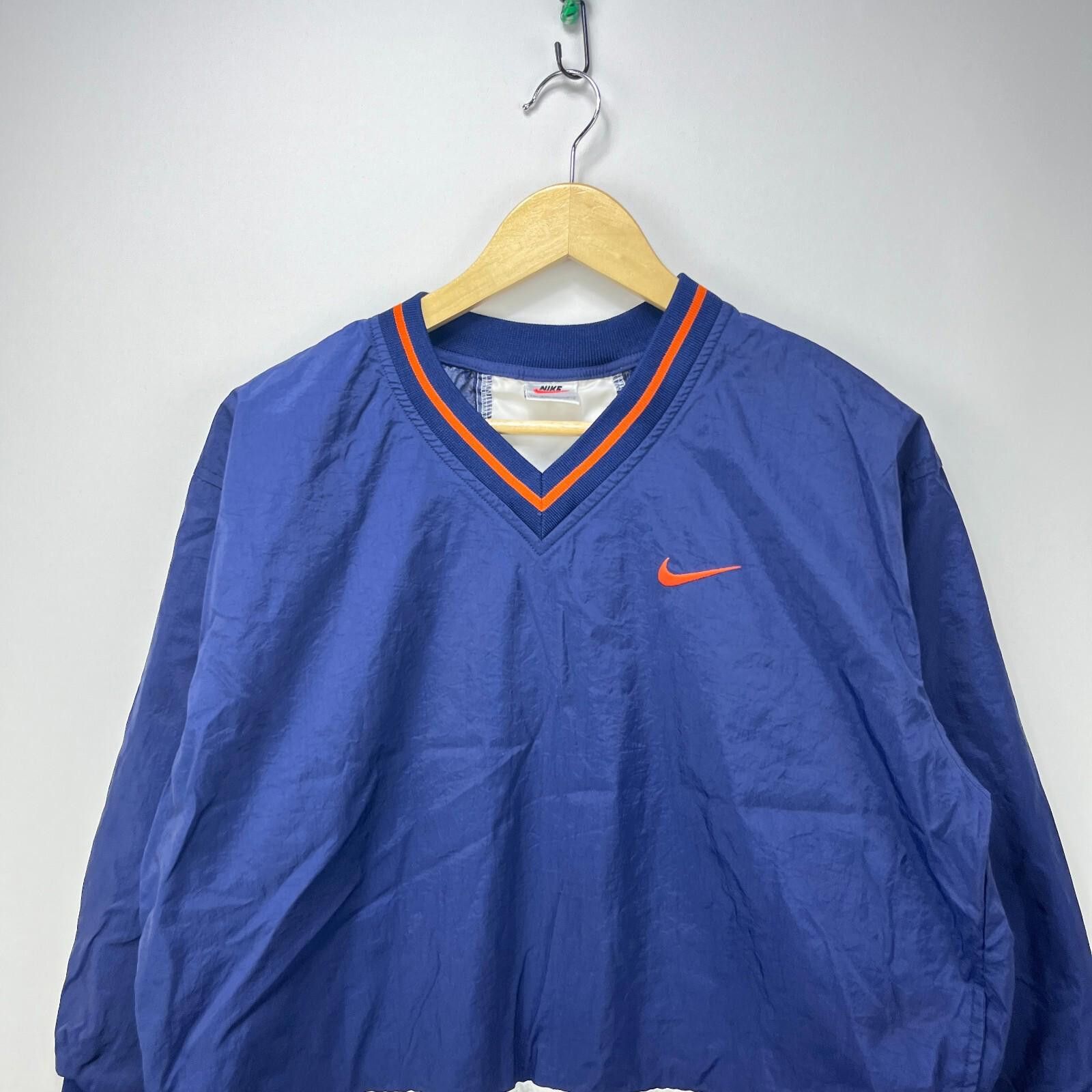Nike Vintage Nike Pullover Windbreaker Jacket Youth Medium Swoosh Size US M / EU 48-50 / 2 - 2 Thumbnail
