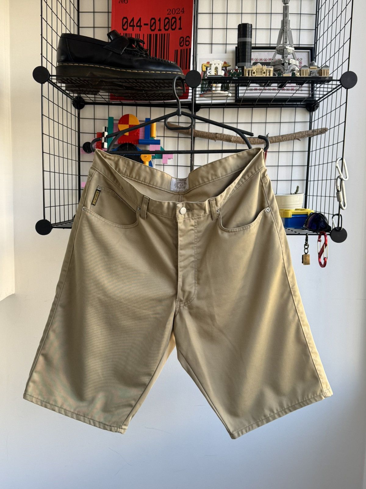 Armani Vintage Armani Jeans Baggy Shorts Size US 34 / EU 50 - 2 Thumbnail