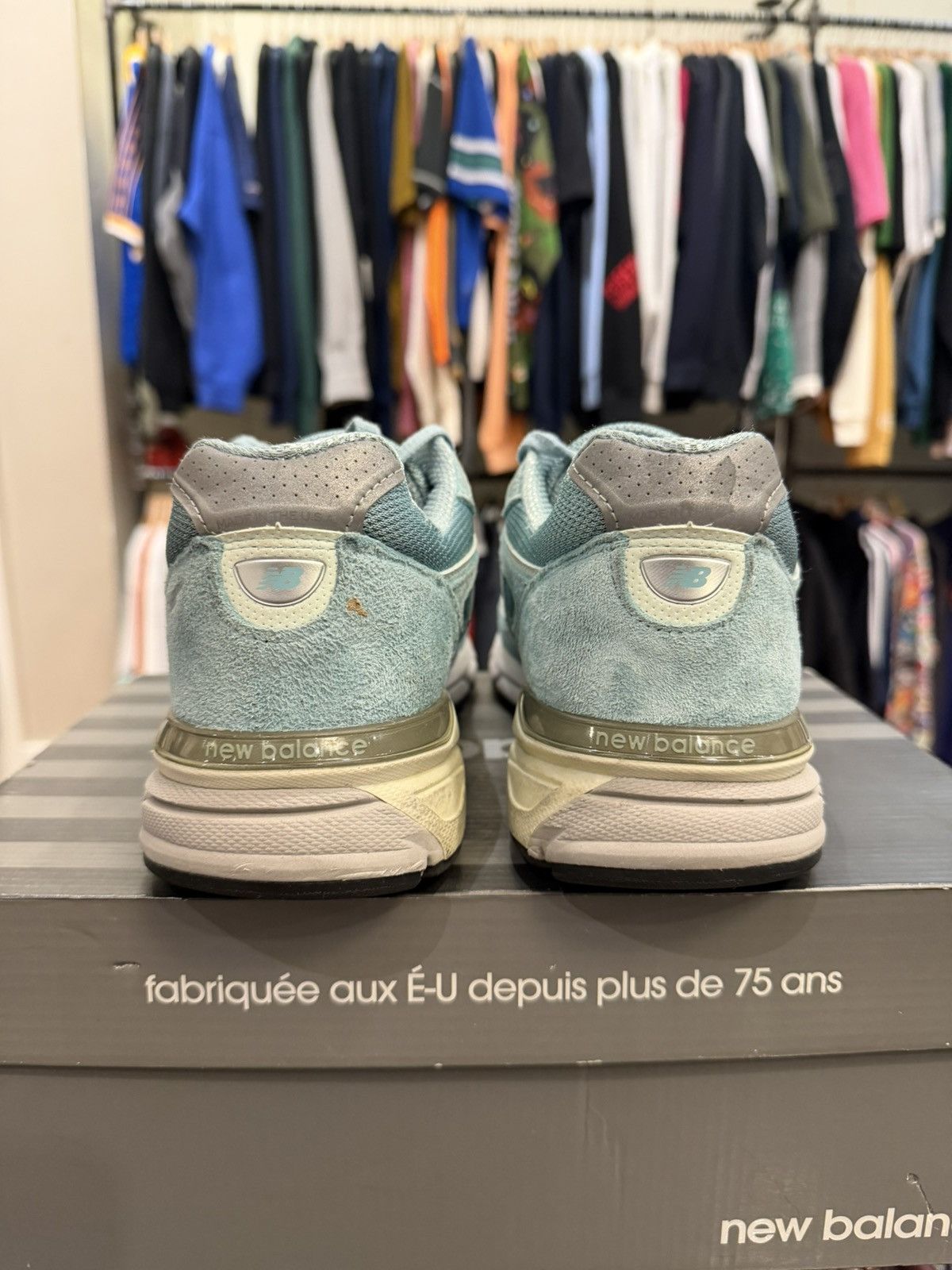 New Balance New Balance 990v4 ‘Mineral Sage’ Size US 10.5 / EU 43-44 - 3 Thumbnail