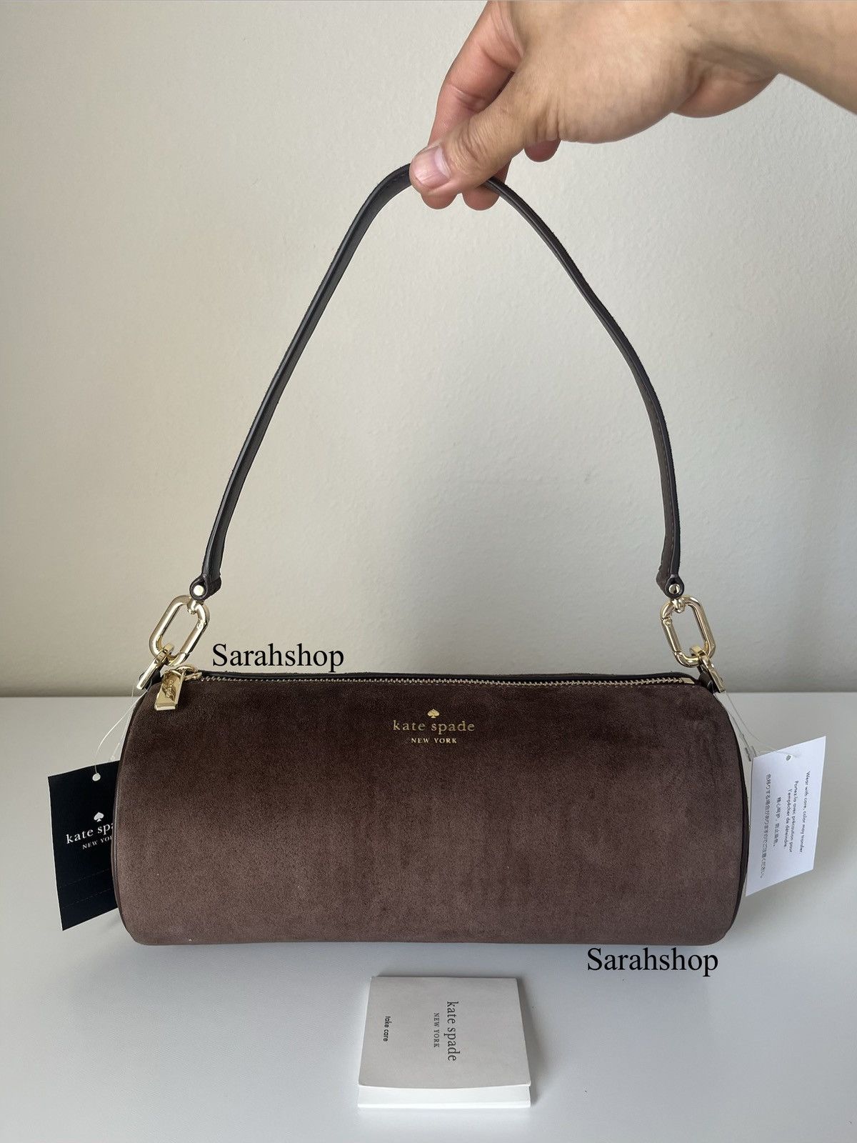 Kate Spade Kate Spade Roulette Suede Medium Shoulder Bag Size ONE SIZE - 1 Thumbnail