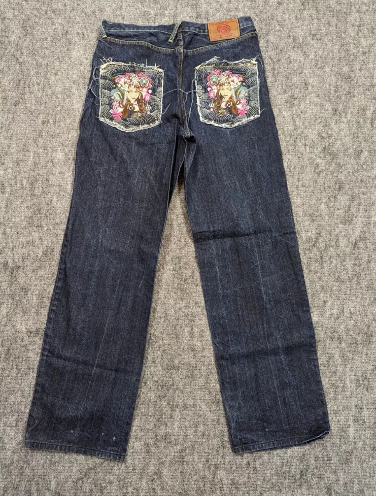 Japanese Brand × RMC Jeans × Vintage Red Monkey 2000’s Vintage Y2K Japanese Selvage Denim Jeans Size US 34 / EU 50 - 2 Thumbnail