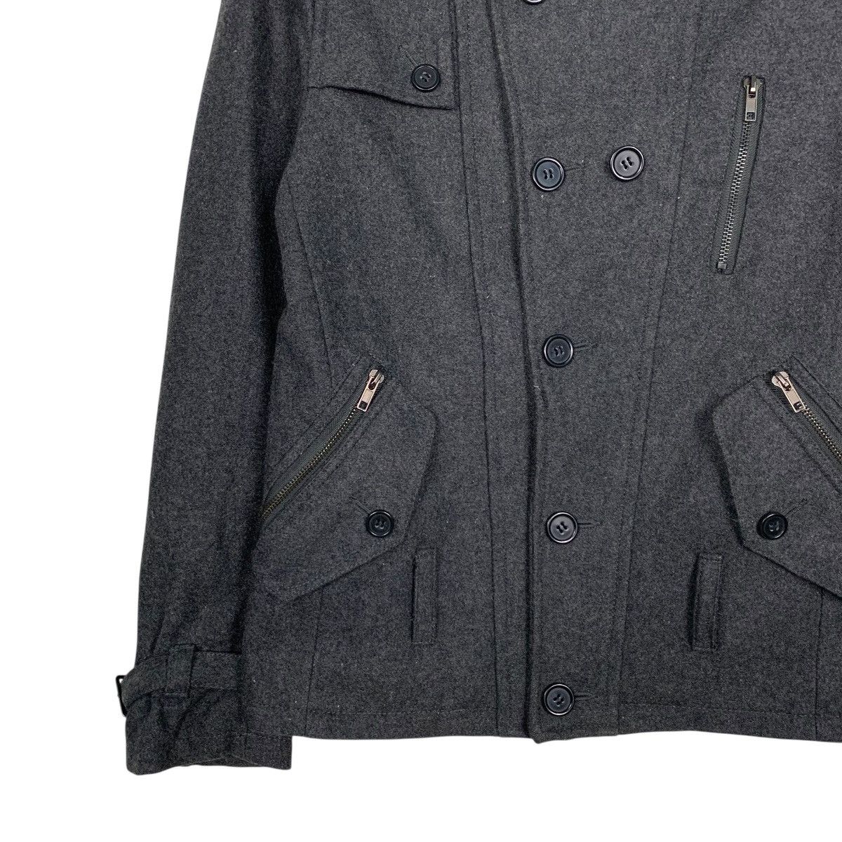 Japanese Brand Japanese Brand Army Of Sio Wool Jacket Size US XS / EU 42 / 0 - 3 Thumbnail
