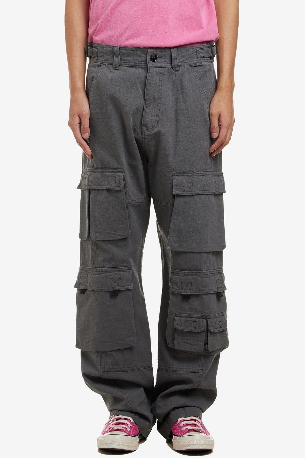 Martine Rose Martine Rose 11 Pocket Twist Seam Work Cargo Pants Gray Size US 30 / EU 46 - 6 Thumbnail