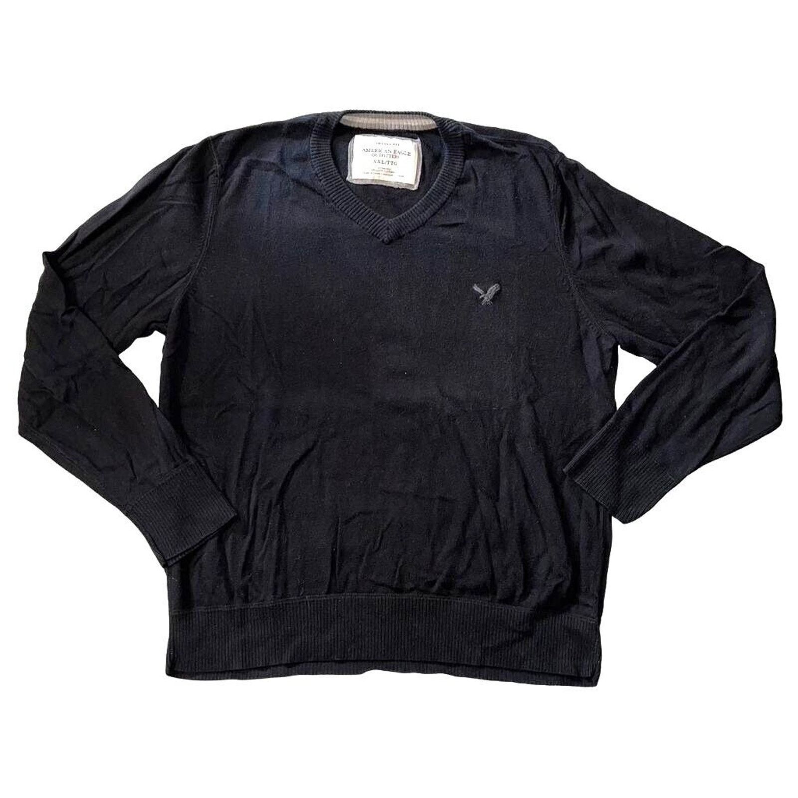 American Eagle Outfitters American Eagle Sweater VNeck Pullover Long Sleeve VintageFit Size US XXL / EU 58 / 5 - 1 Thumbnail