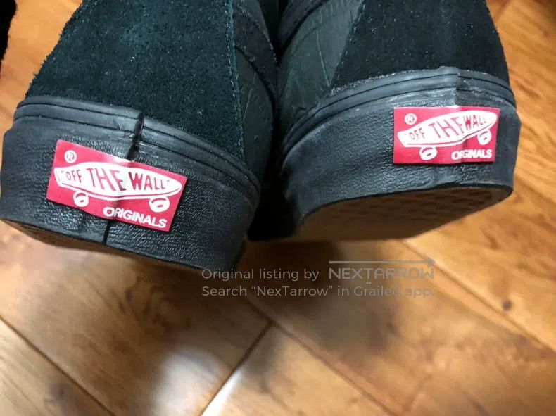 Wtaps Wtaps Black high-top casual shoes Size US 9.5 / EU 42-43 - 4 Thumbnail