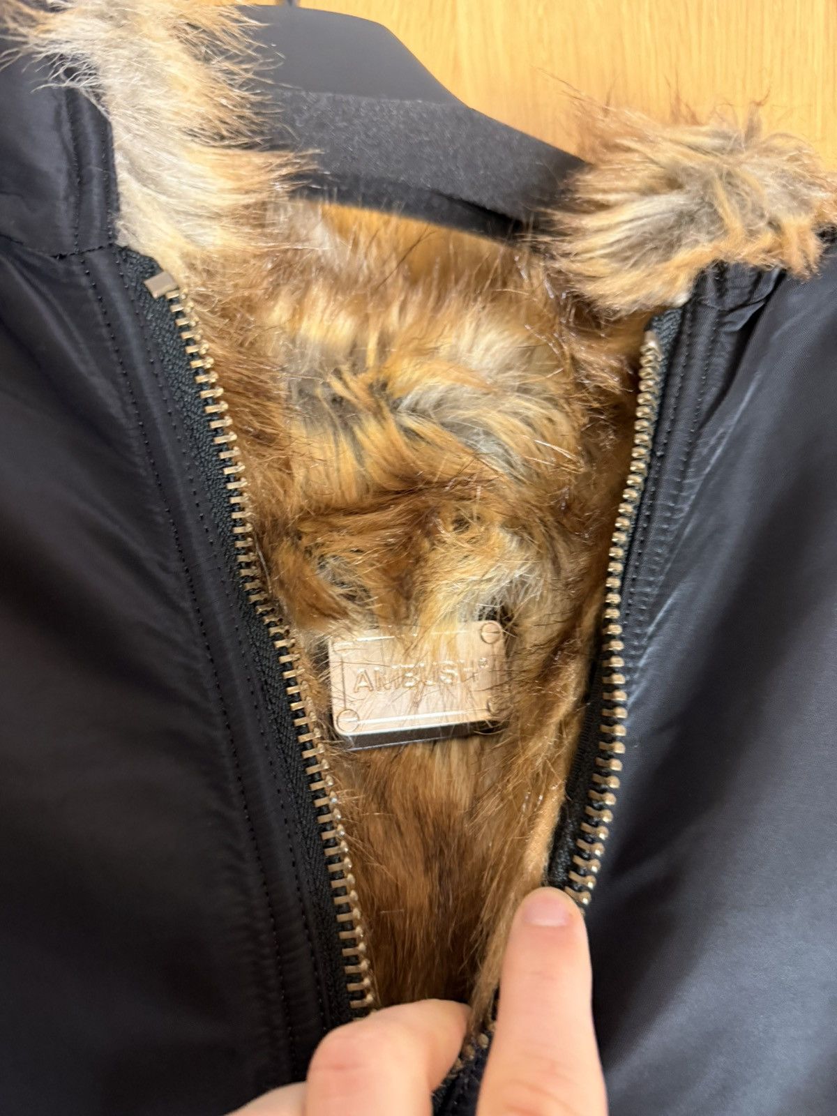 Ambush Design Ambush Fake Fur Reversible Hoodie Jacket Size US L / EU 52-54 / 3 - 5 Thumbnail